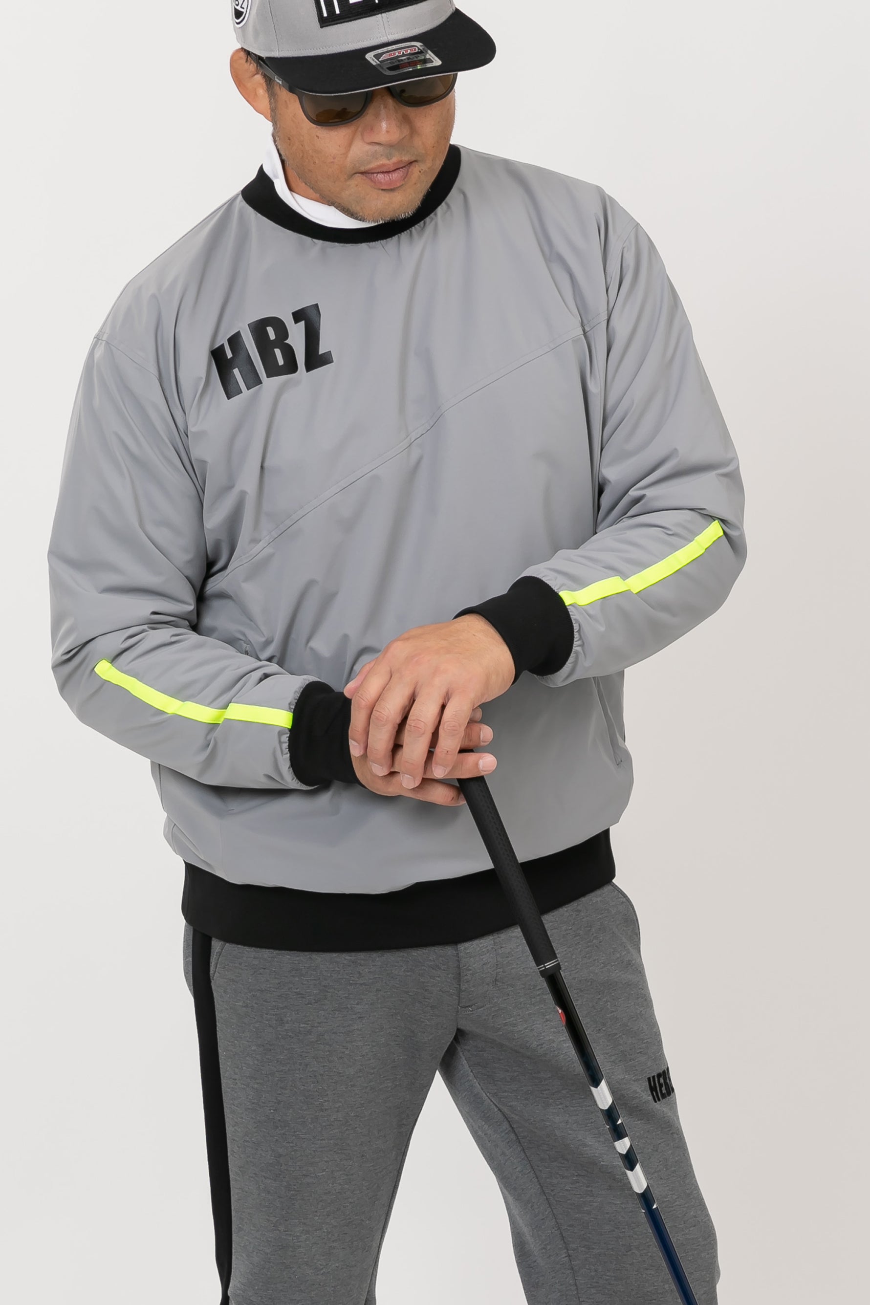 【50%OFF】ネオンラインリバーシブルブルゾン HBCA-17-1