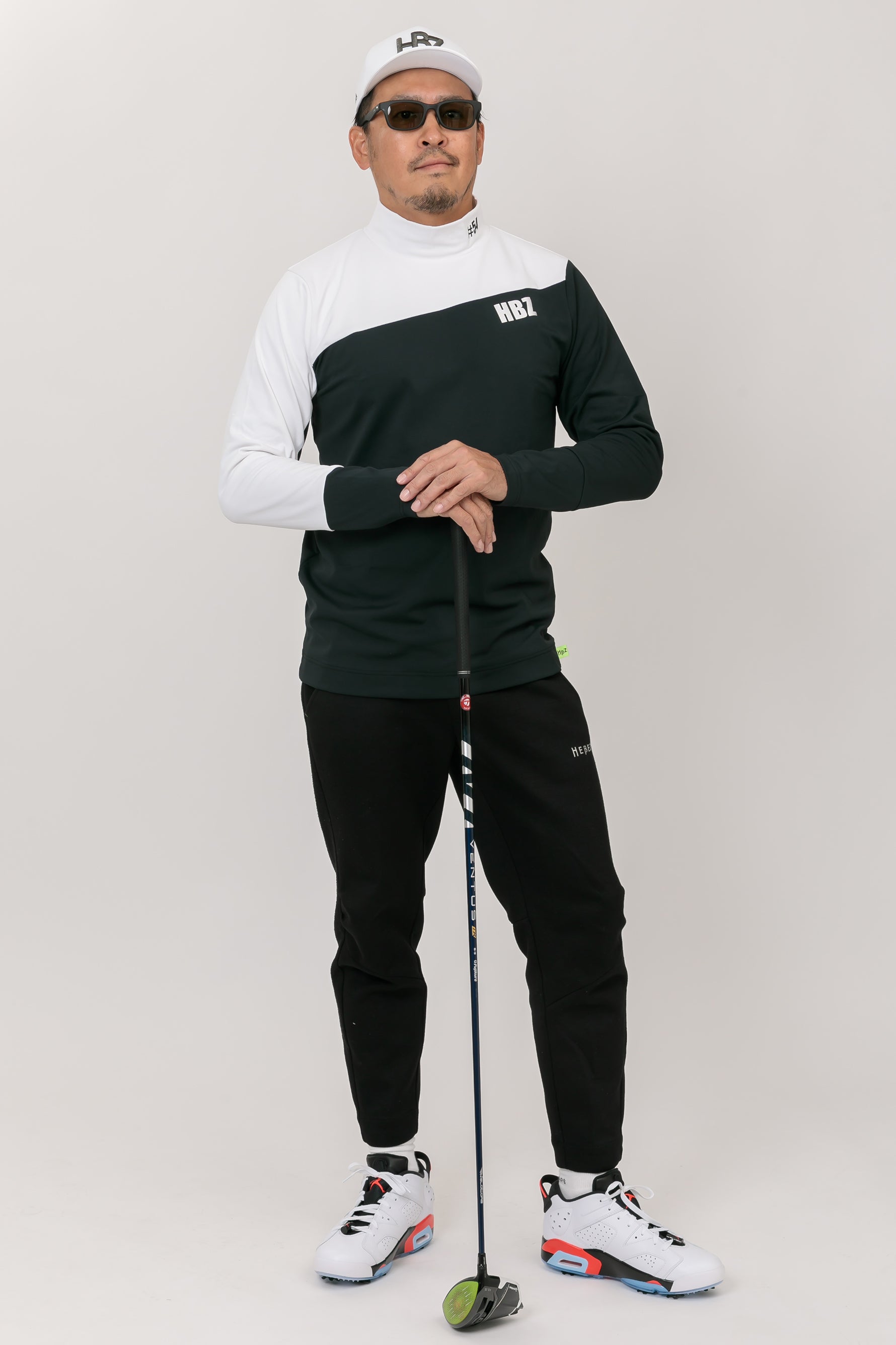 【50%OFF】ショルダーブロッキングバイカラーモック HBCA-12-1