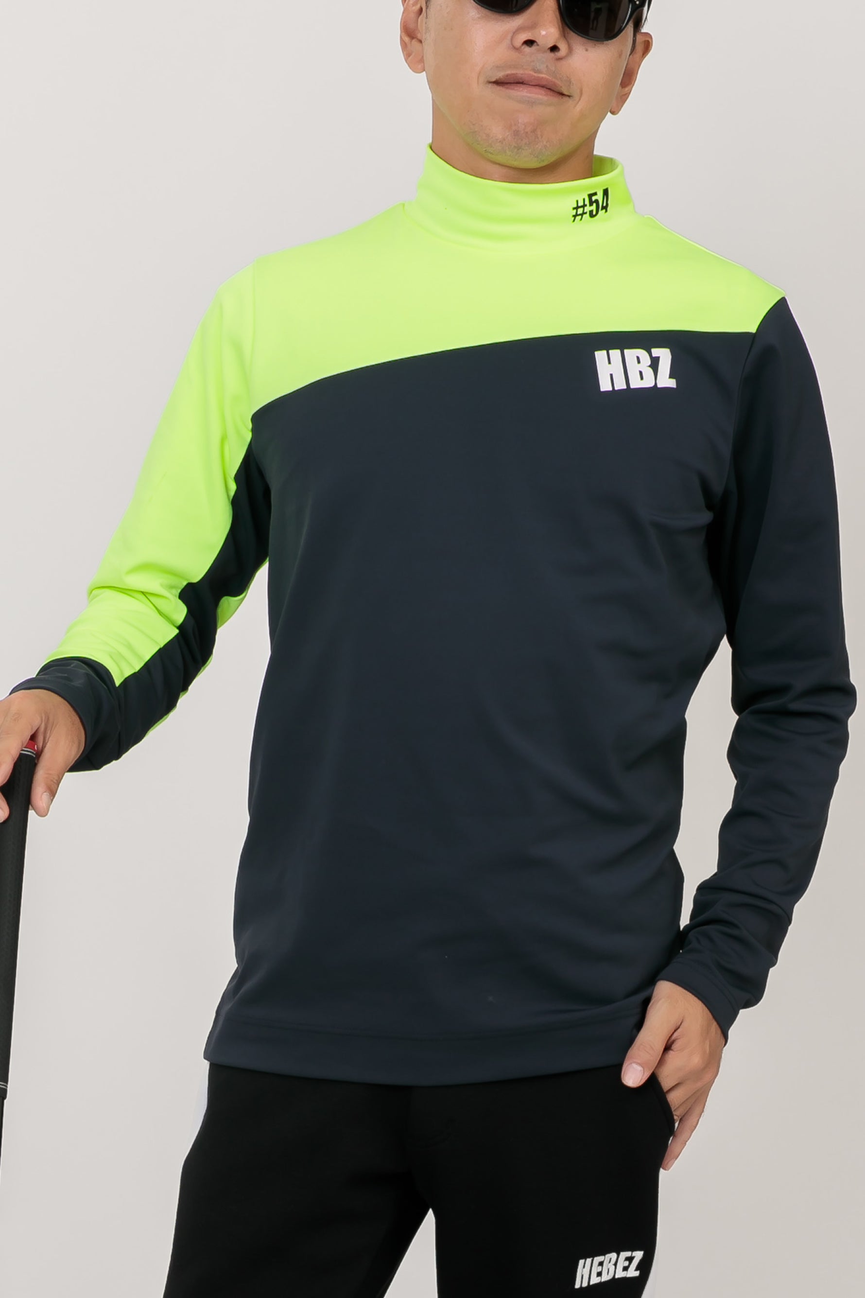 【50%OFF】ショルダーブロッキングバイカラーモック HBCA-12-1