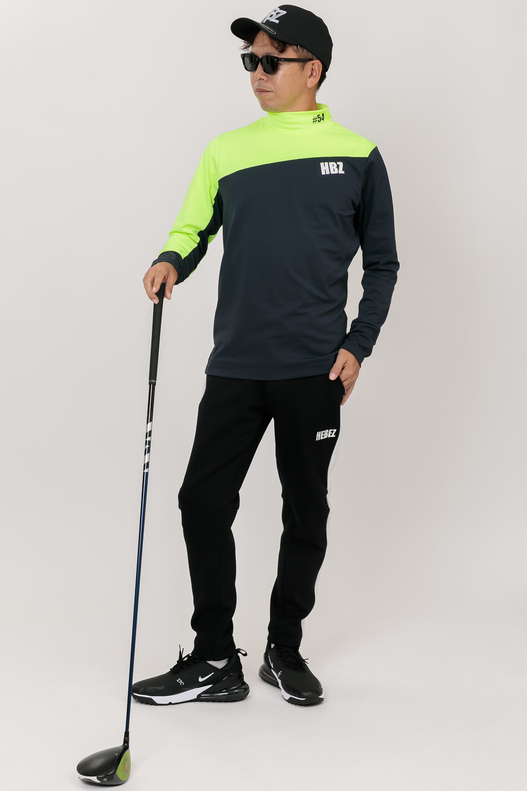 【50%OFF】ショルダーブロッキングバイカラーモック HBCA-12-1