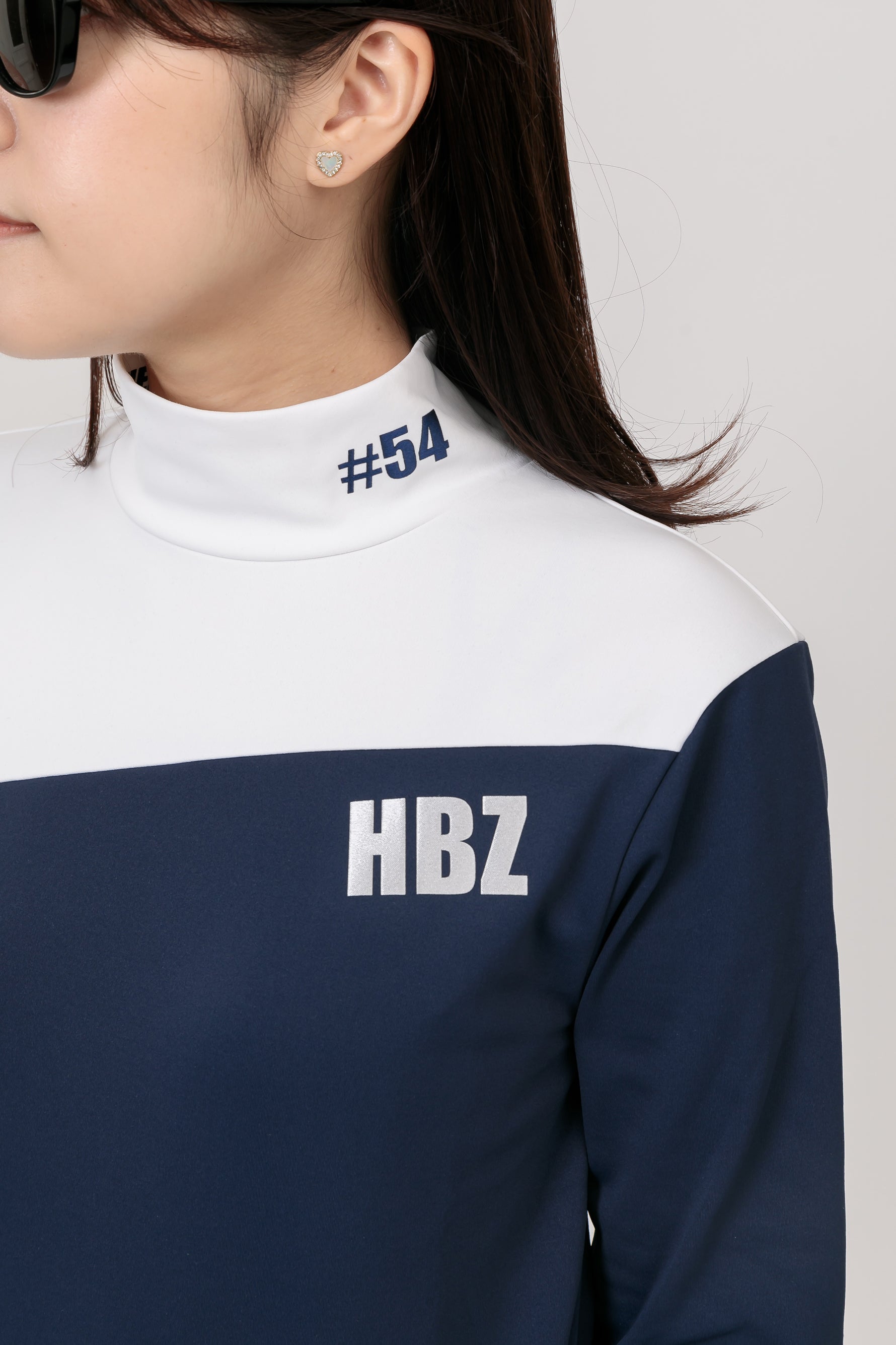 【50%OFF】ショルダーブロッキングバイカラーモック HBCA-12-1