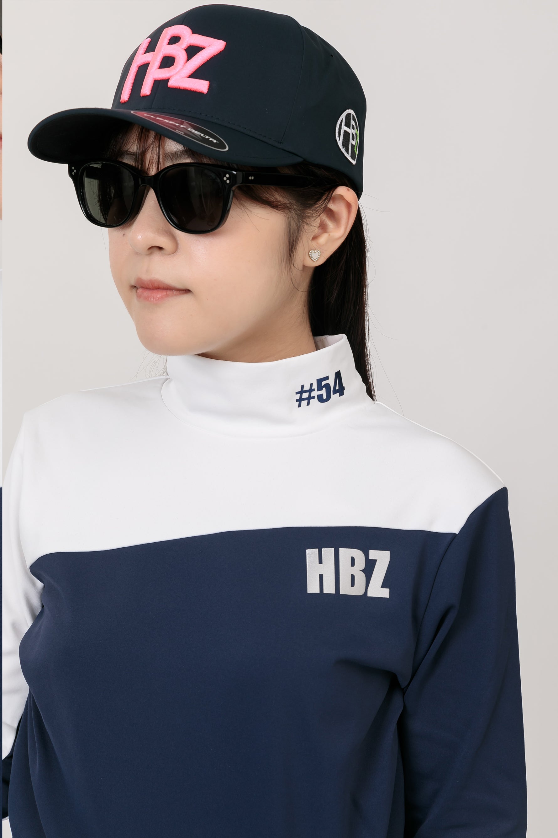 【50%OFF】ショルダーブロッキングバイカラーモック HBCA-12-1