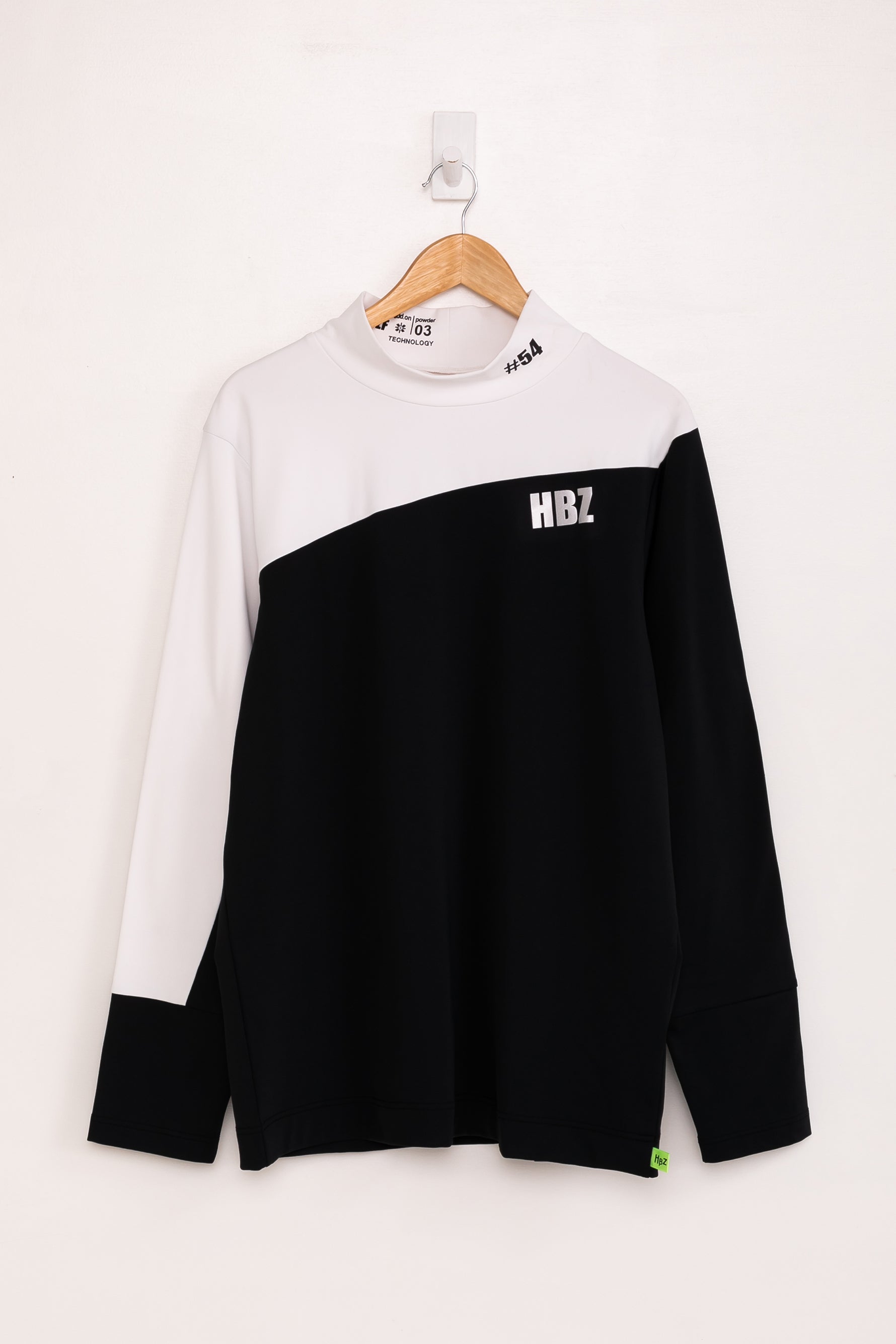 【50%OFF】ショルダーブロッキングバイカラーモック HBCA-12-1