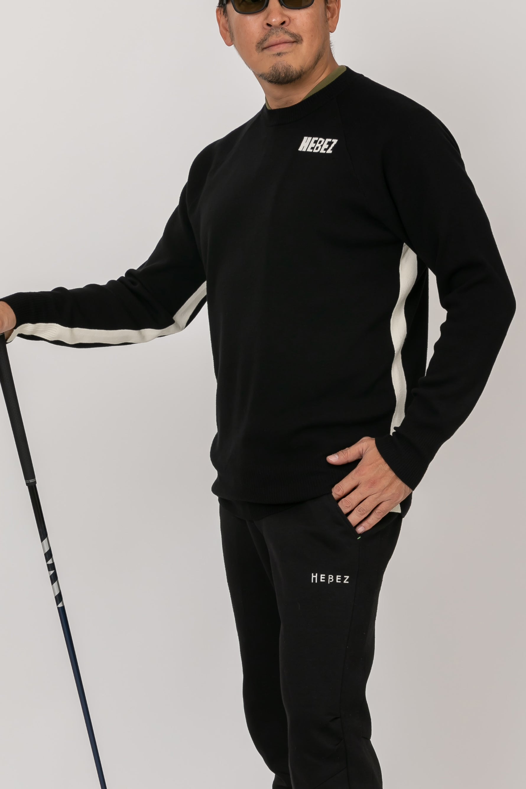 【50%OFF】サイドラインウォッシャブルニット HBCA-16-1