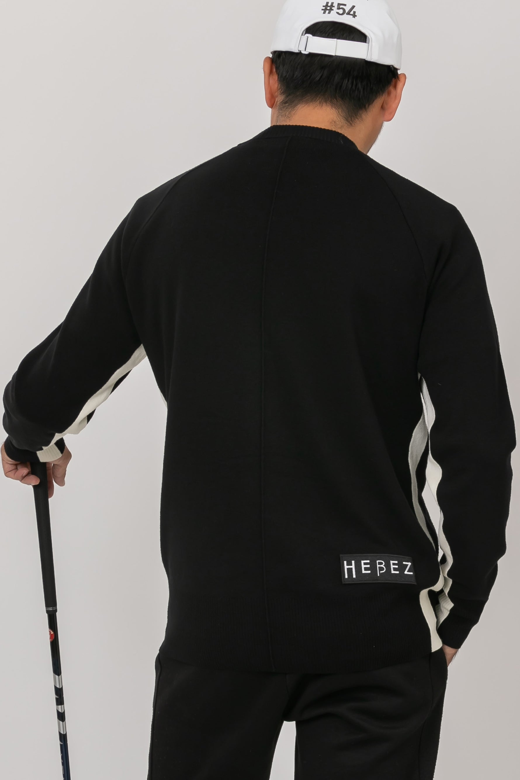 【50%OFF】サイドラインウォッシャブルニット HBCA-16-1