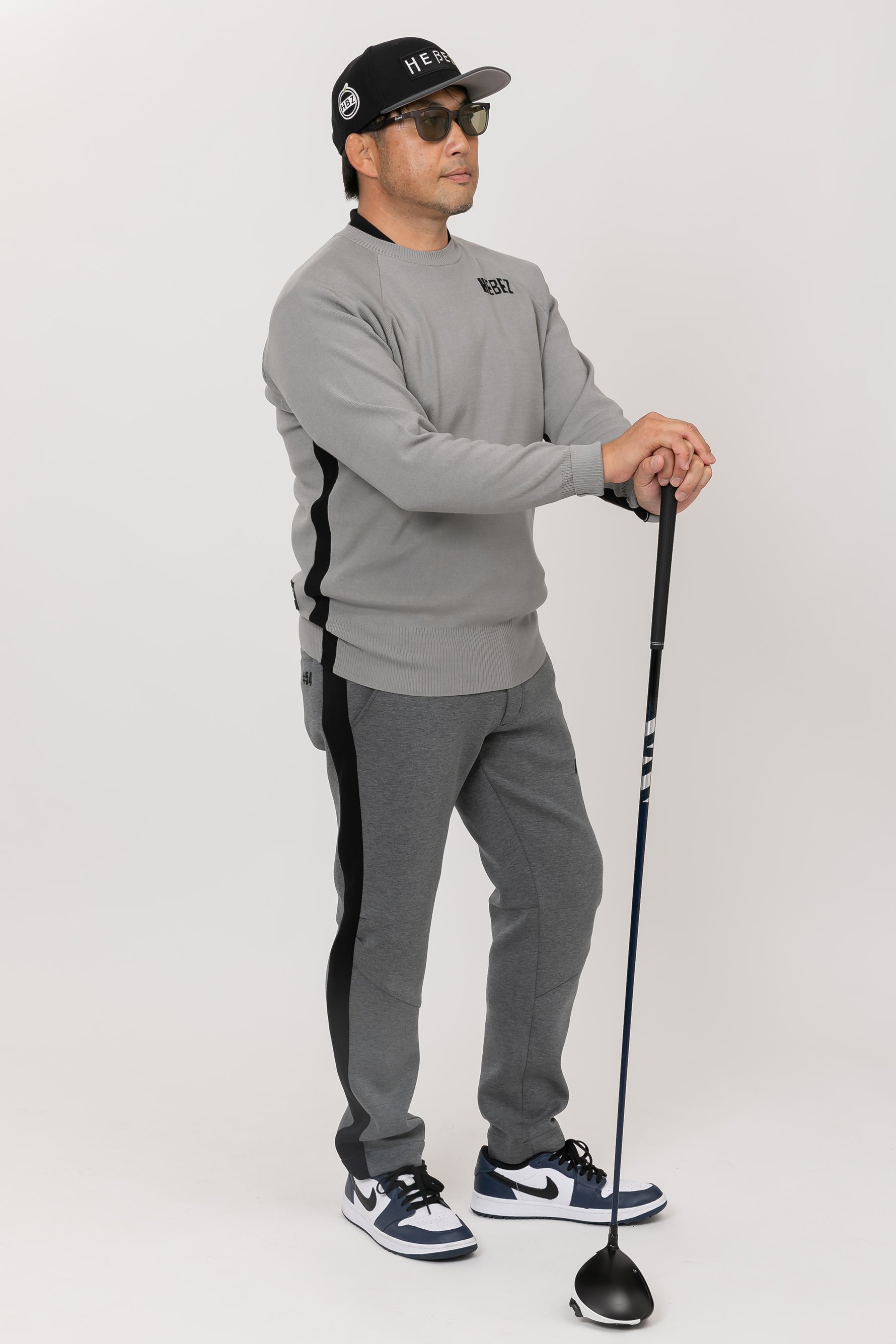 【50%OFF】サイドラインウォッシャブルニット HBCA-16-1