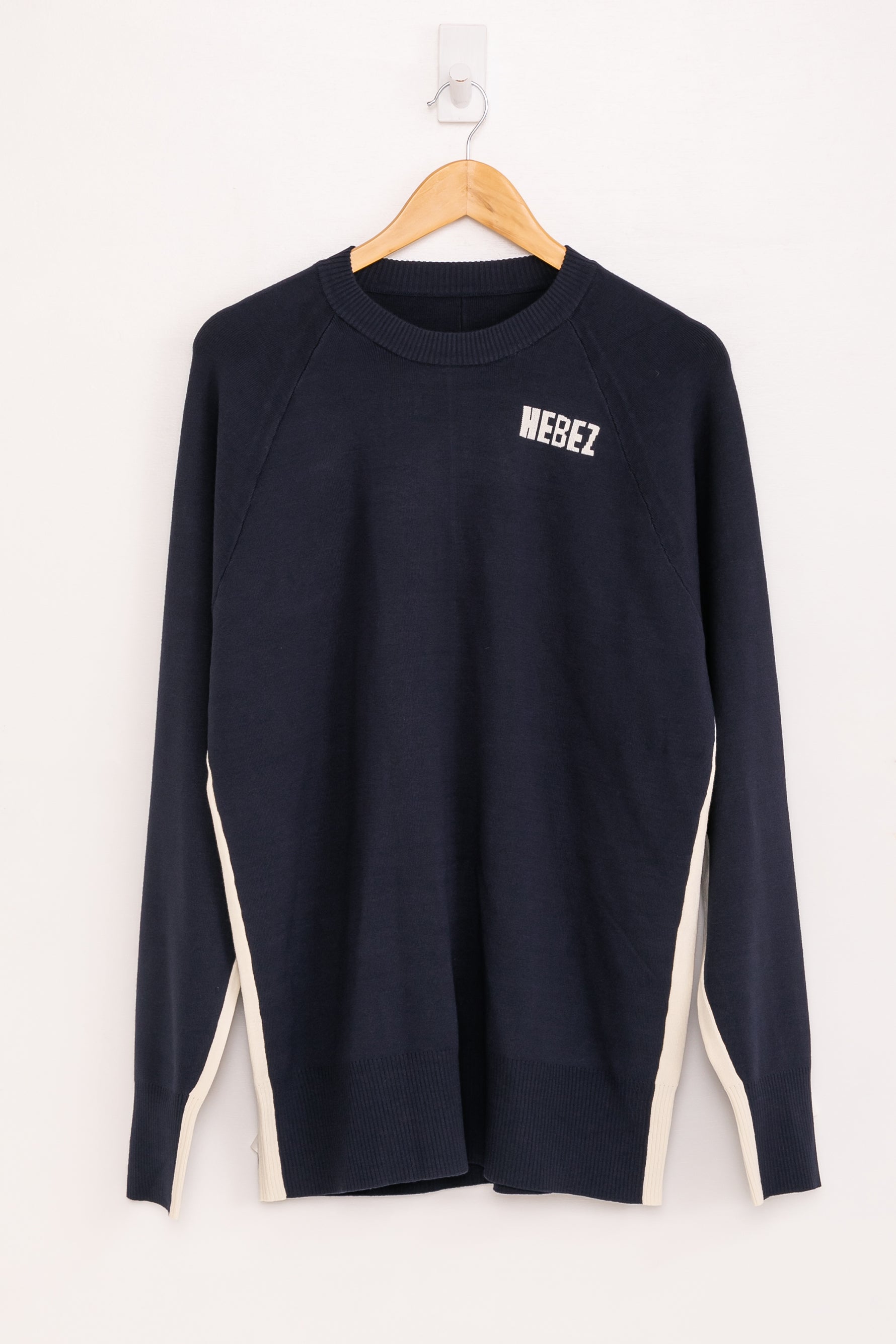 【50%OFF】サイドラインウォッシャブルニット HBCA-16-1