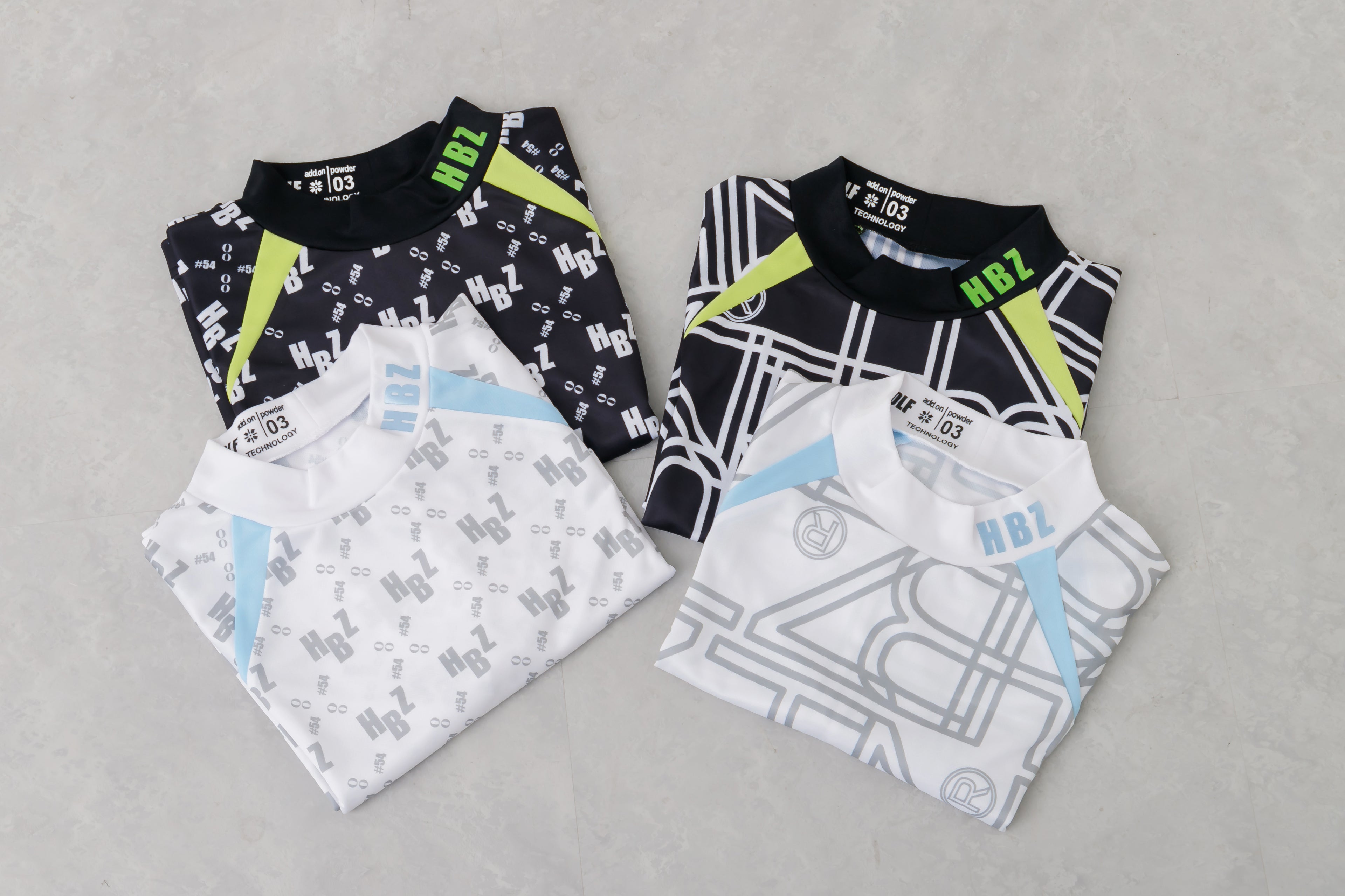 【50%OFF】AddElm×HEBEZ モノグラムPTモックネック