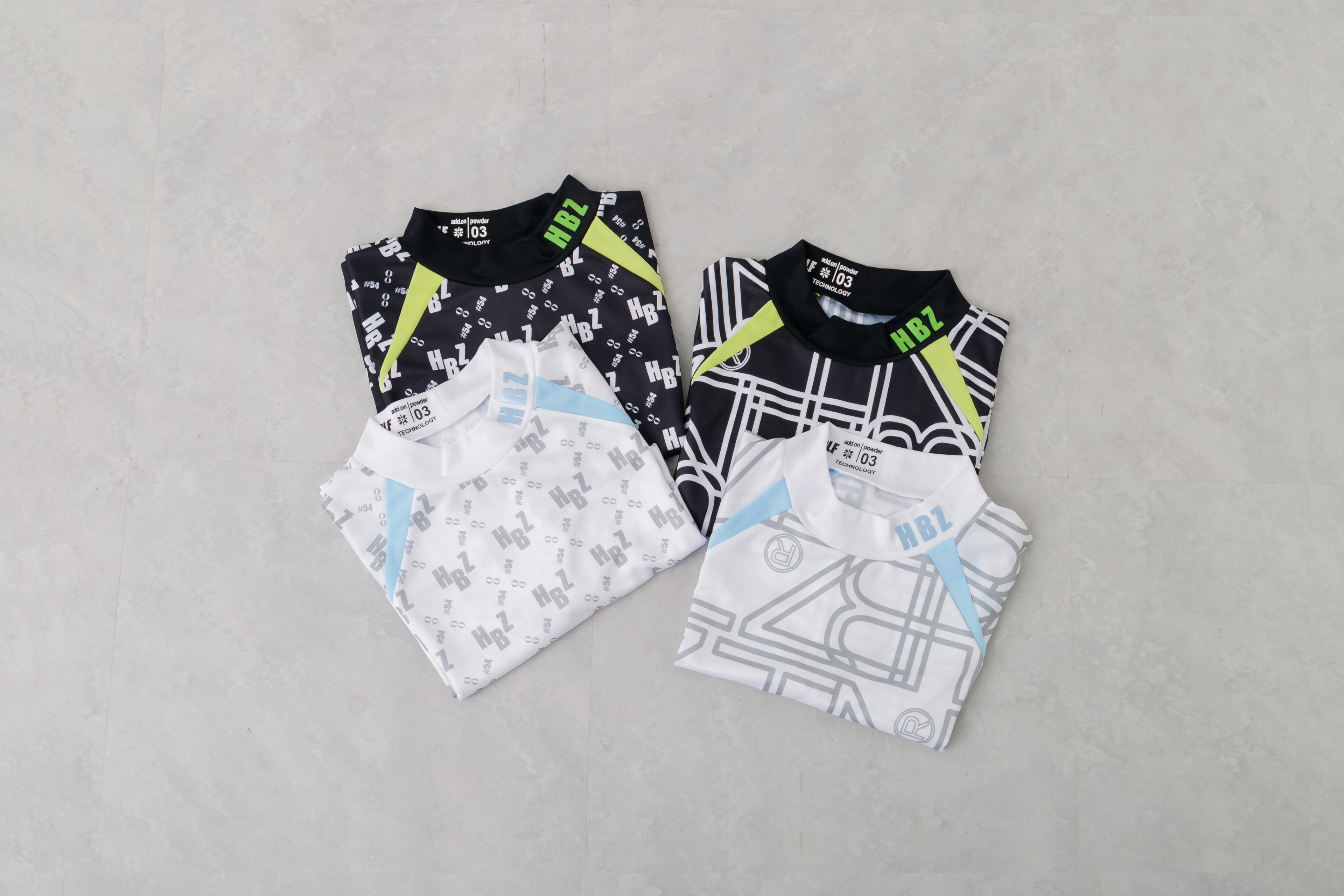 【50%OFF】AddElm×HEBEZ モノグラムPTモックネック