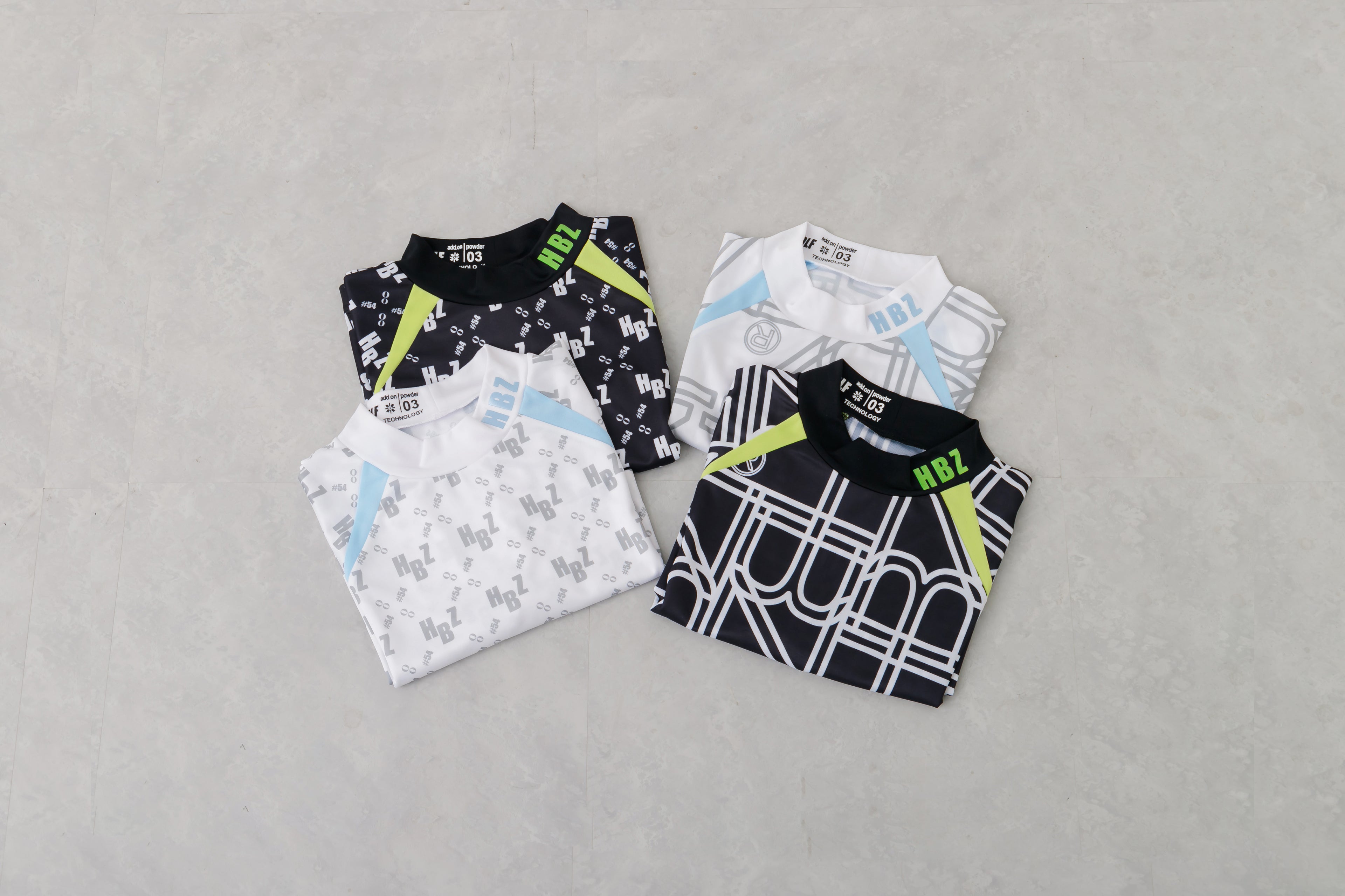 【50%OFF】AddElm×HEBEZ モノグラムPTモックネック