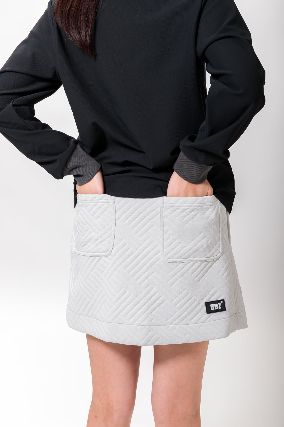 【50%OFF】キルトジャカードラップスカート(インナー付き) HBDA-13-7