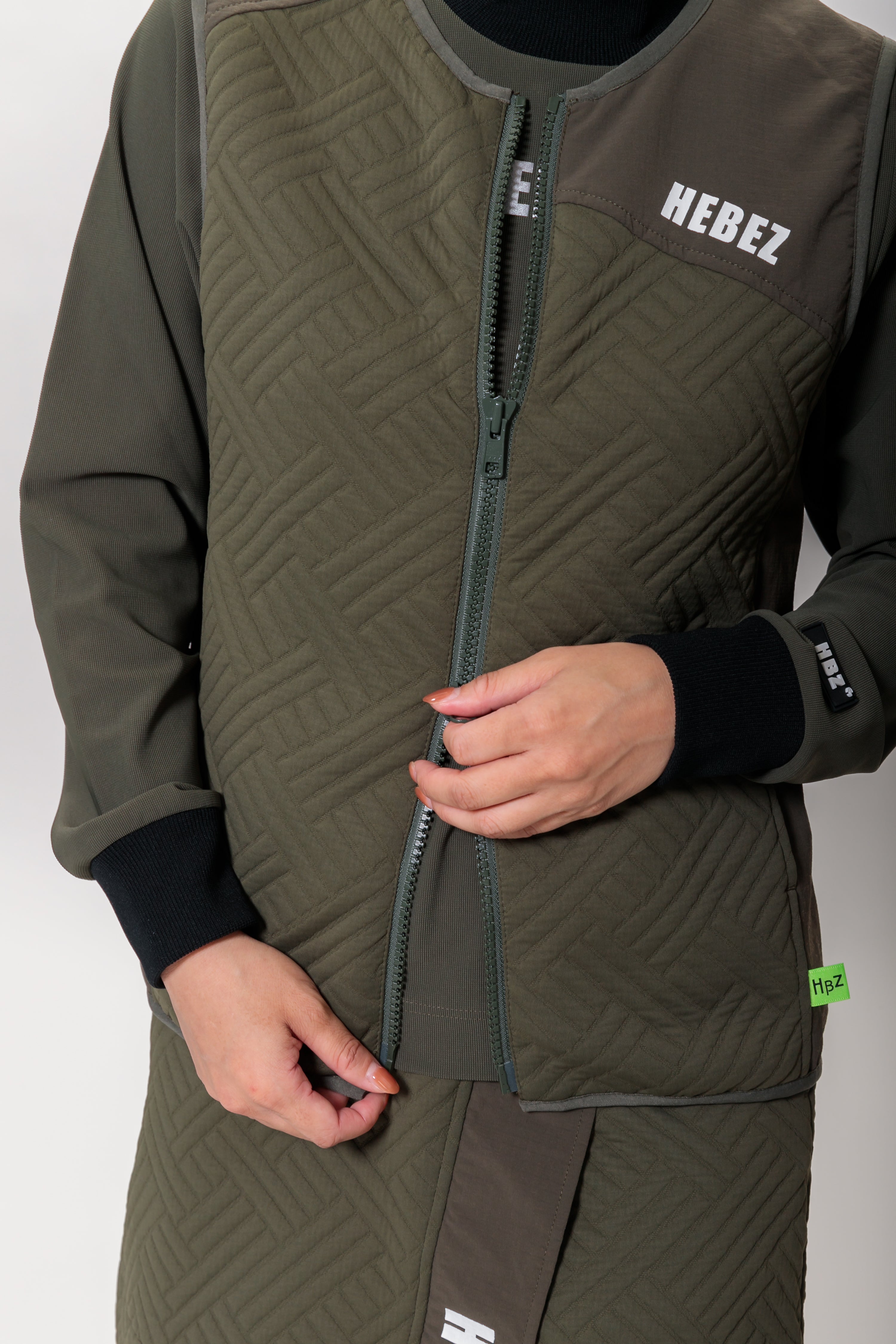 【50%OFF】キルト×高機能ストームフリースベスト HBDA-11-2