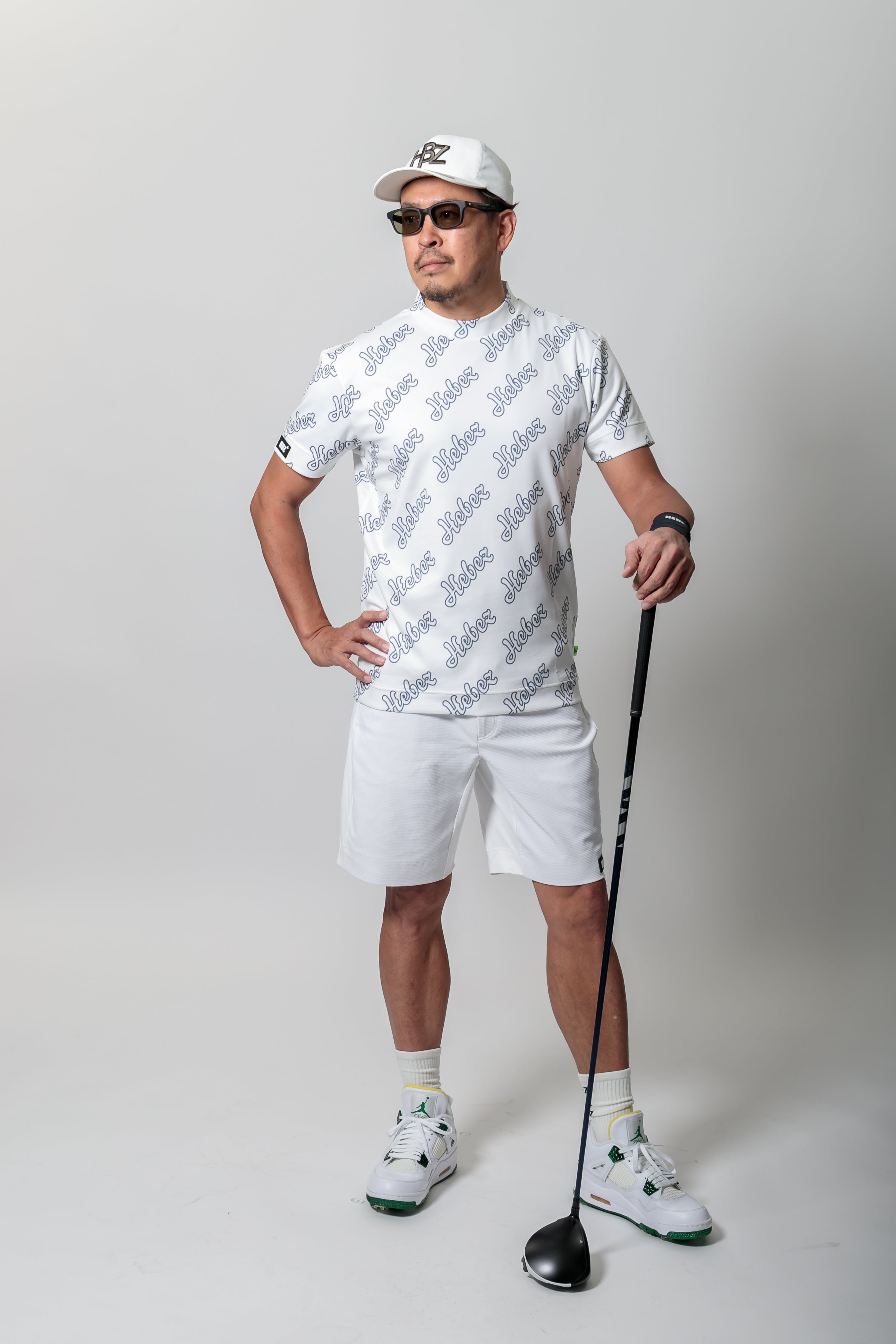 【NEW!】アルパインレイヤー総柄モックネック HBES-04-1