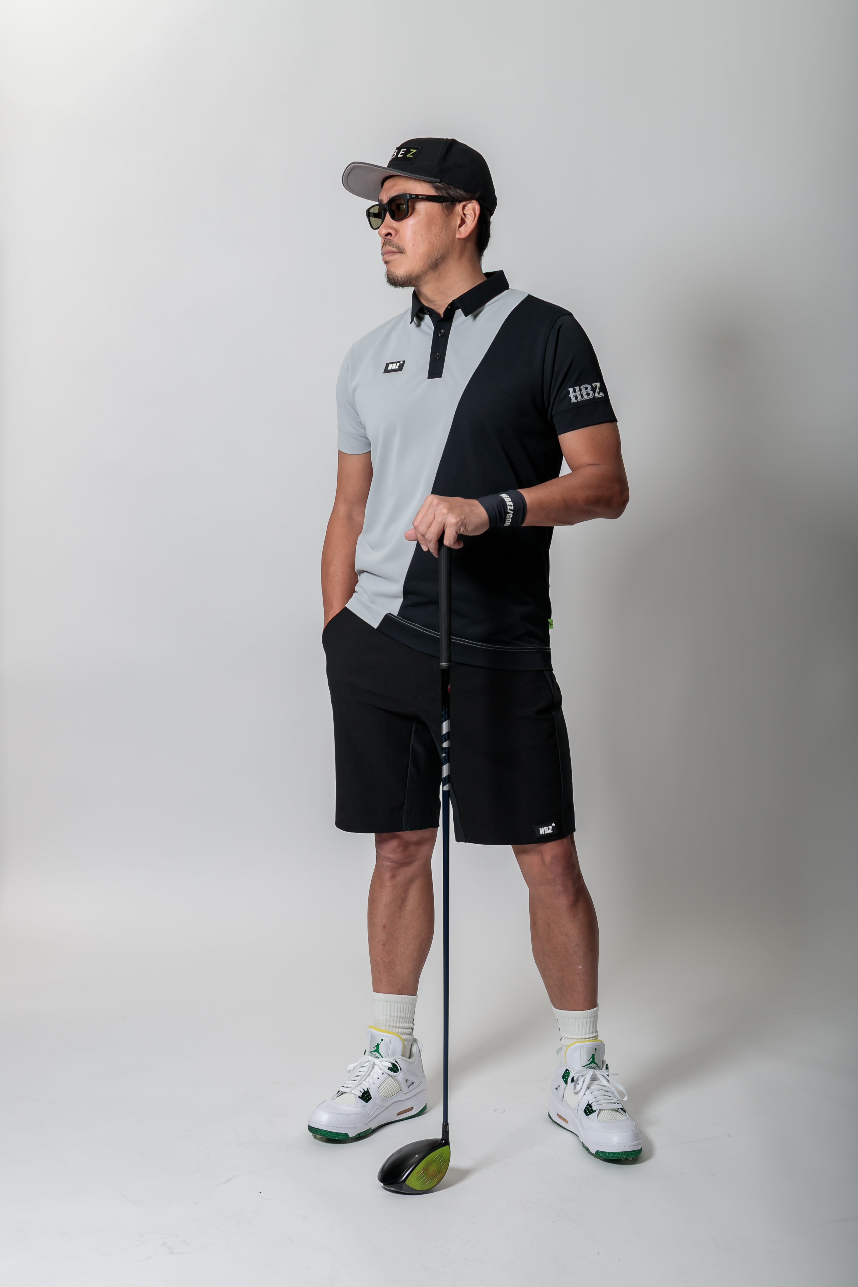 【30%OFF】カラーブロックカノコポロ HBES-06-1