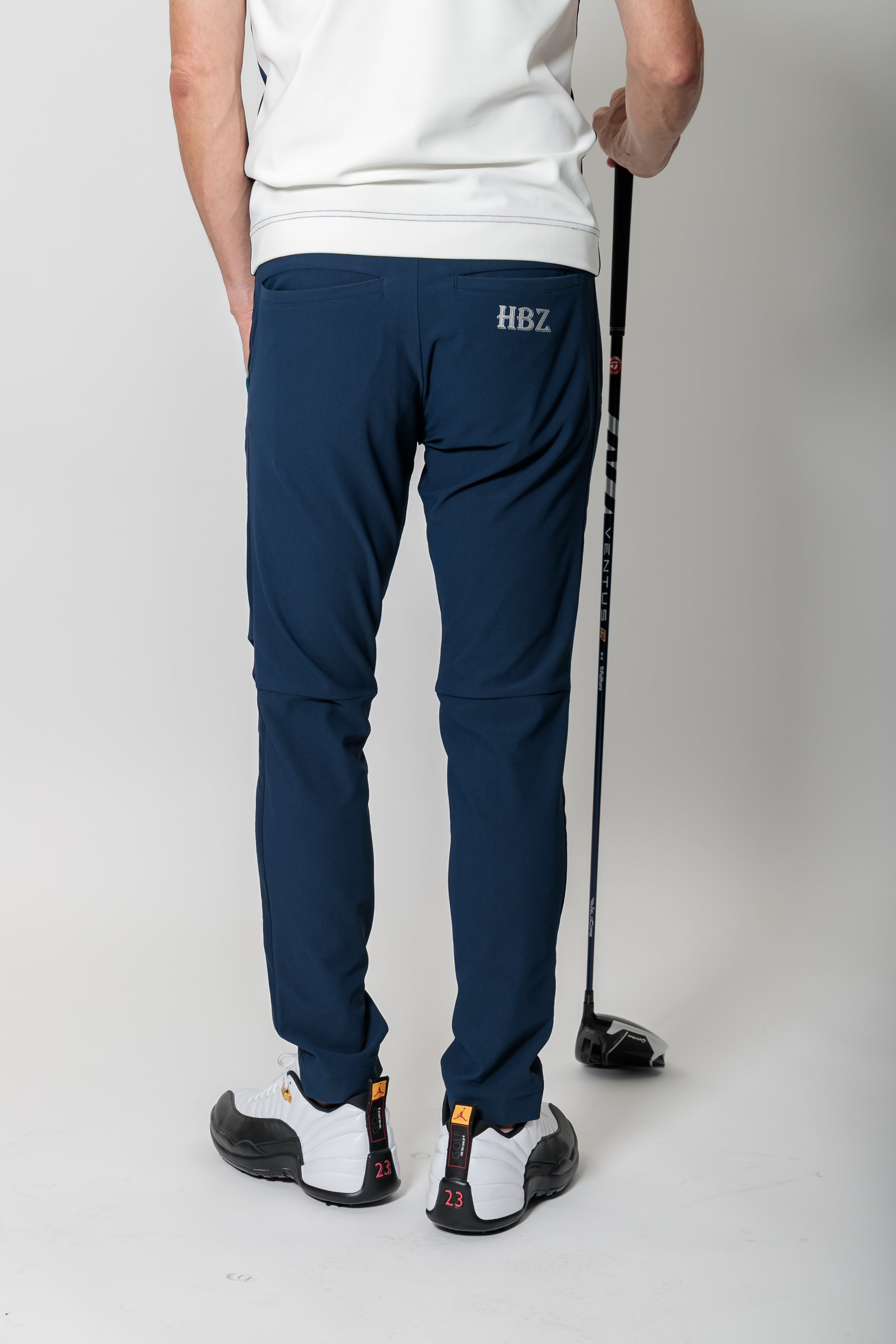 【30%OFF】フルダルパールメッシュ切り替えパンツ HBES-07-6