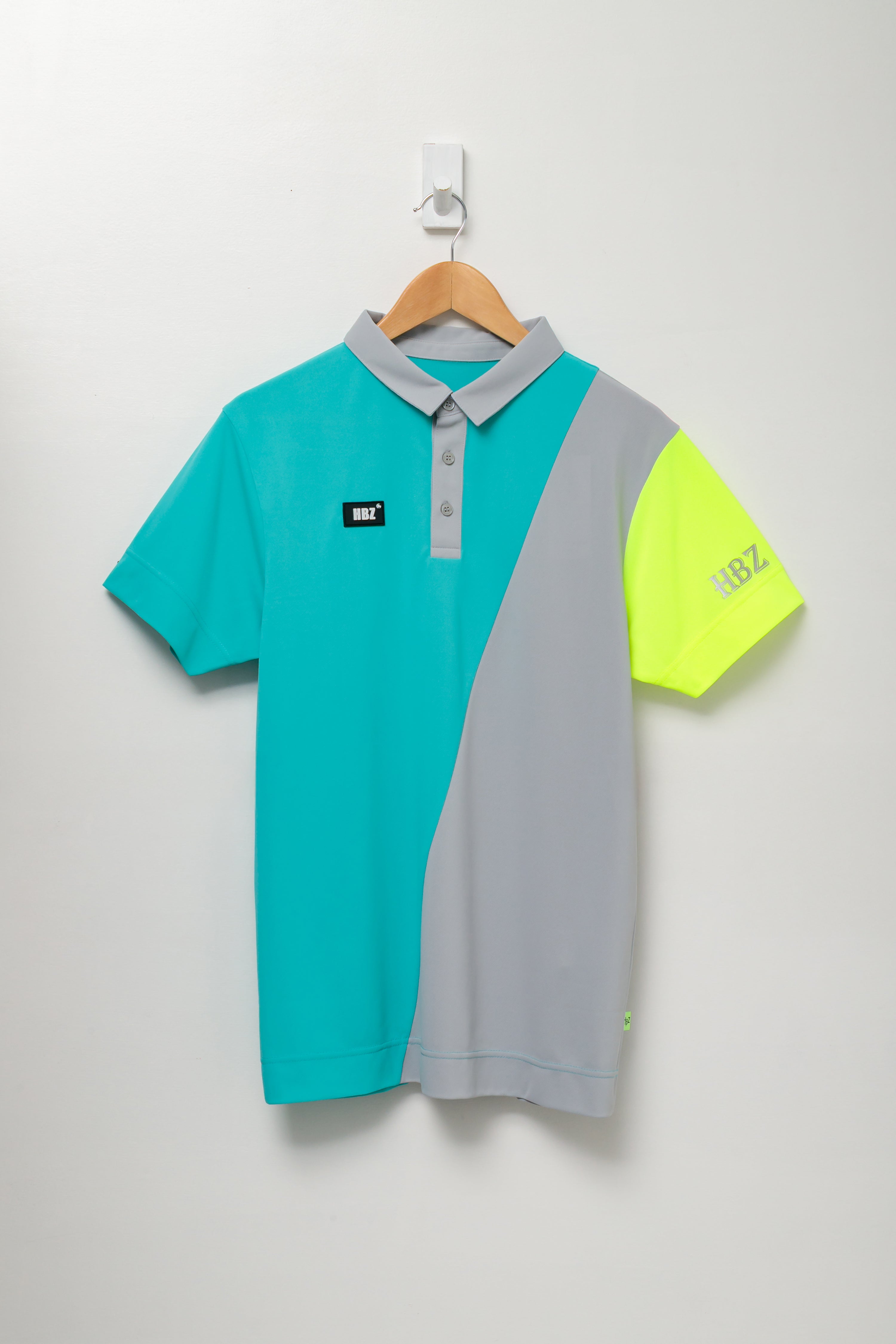 【30%OFF】カラーブロックカノコポロ HBES-06-1