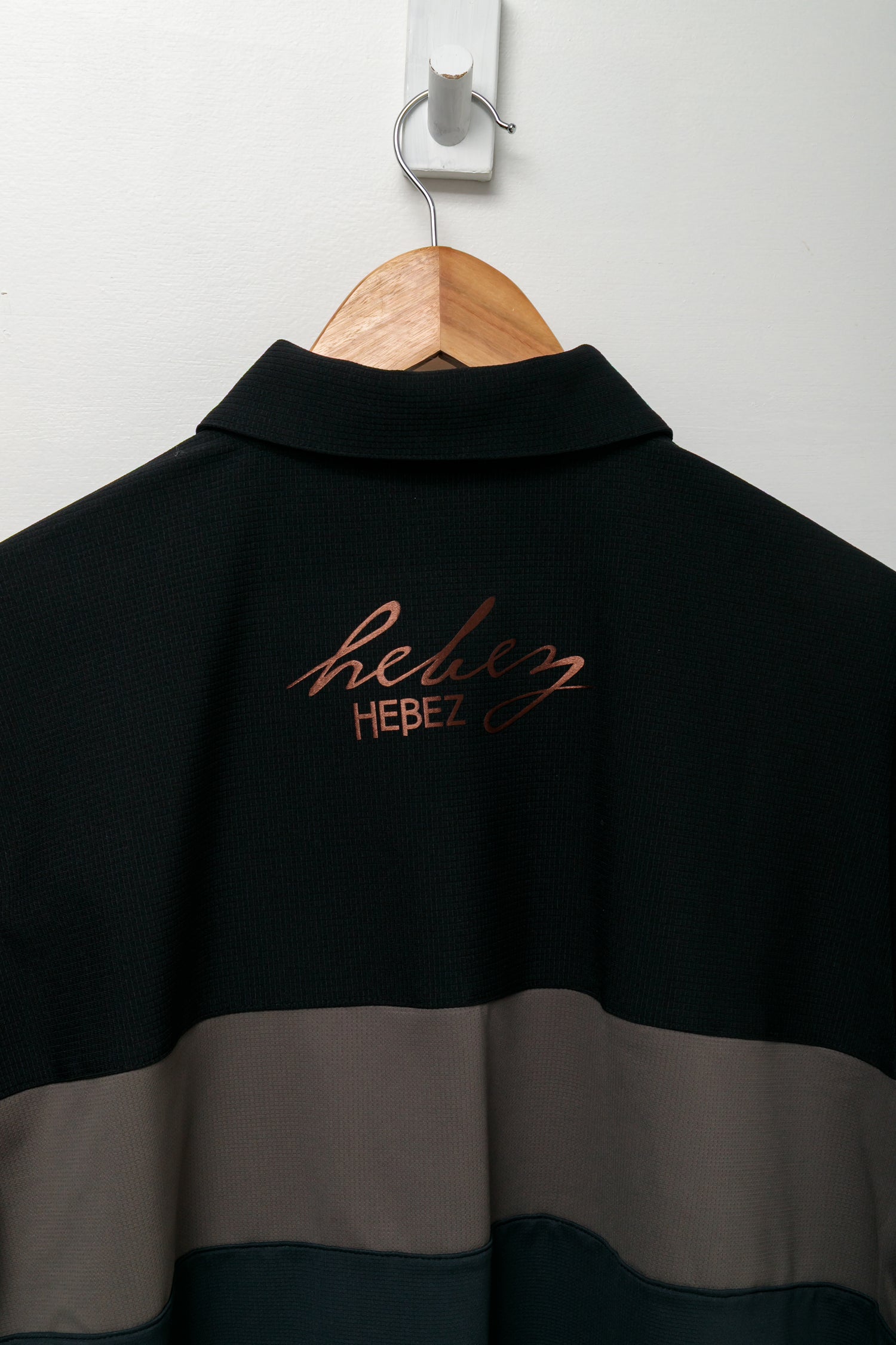 【30%OFF】メッシュオーバーサイズハーフジップ HBES-01-8