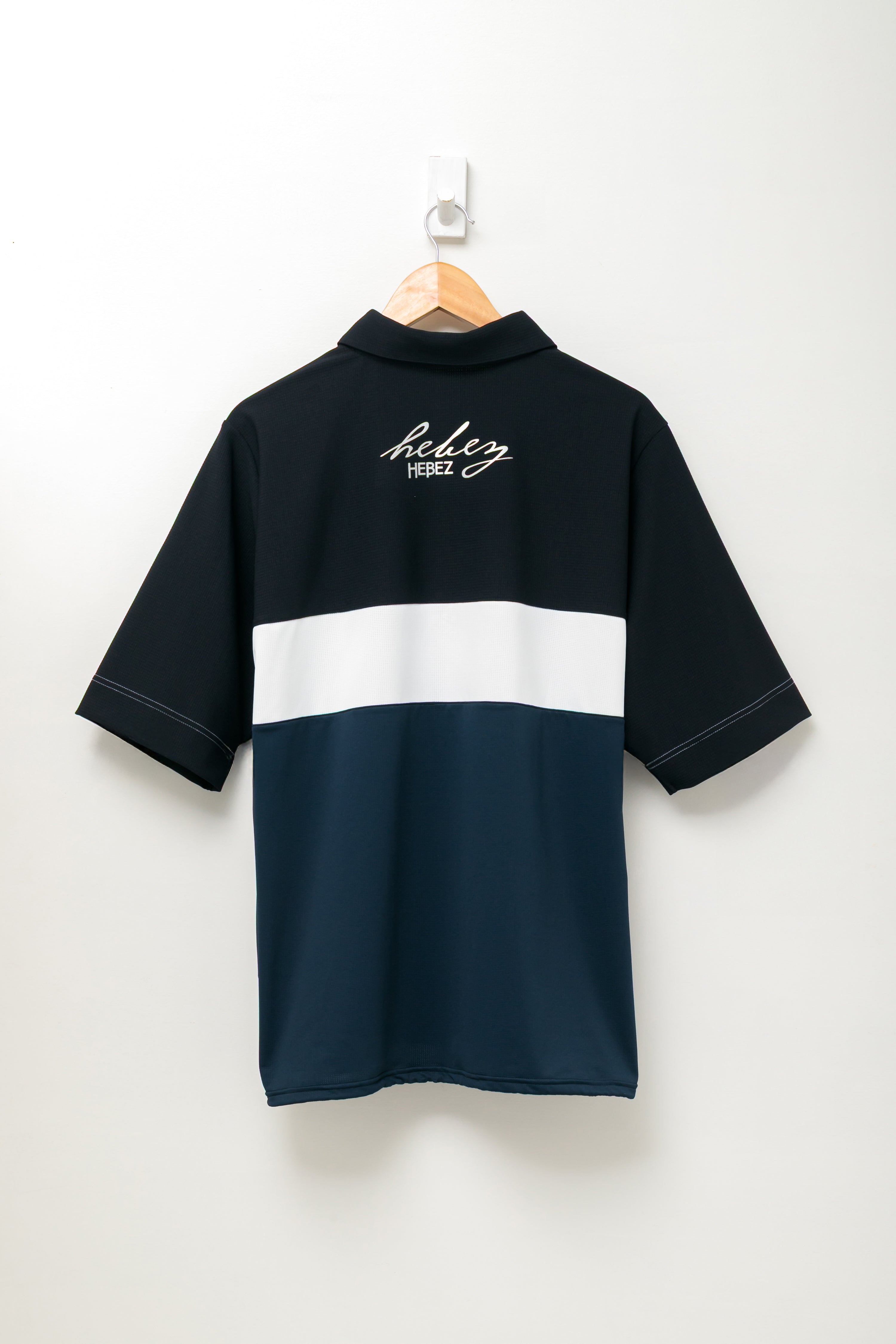 【30%OFF】メッシュオーバーサイズハーフジップ HBES-01-8