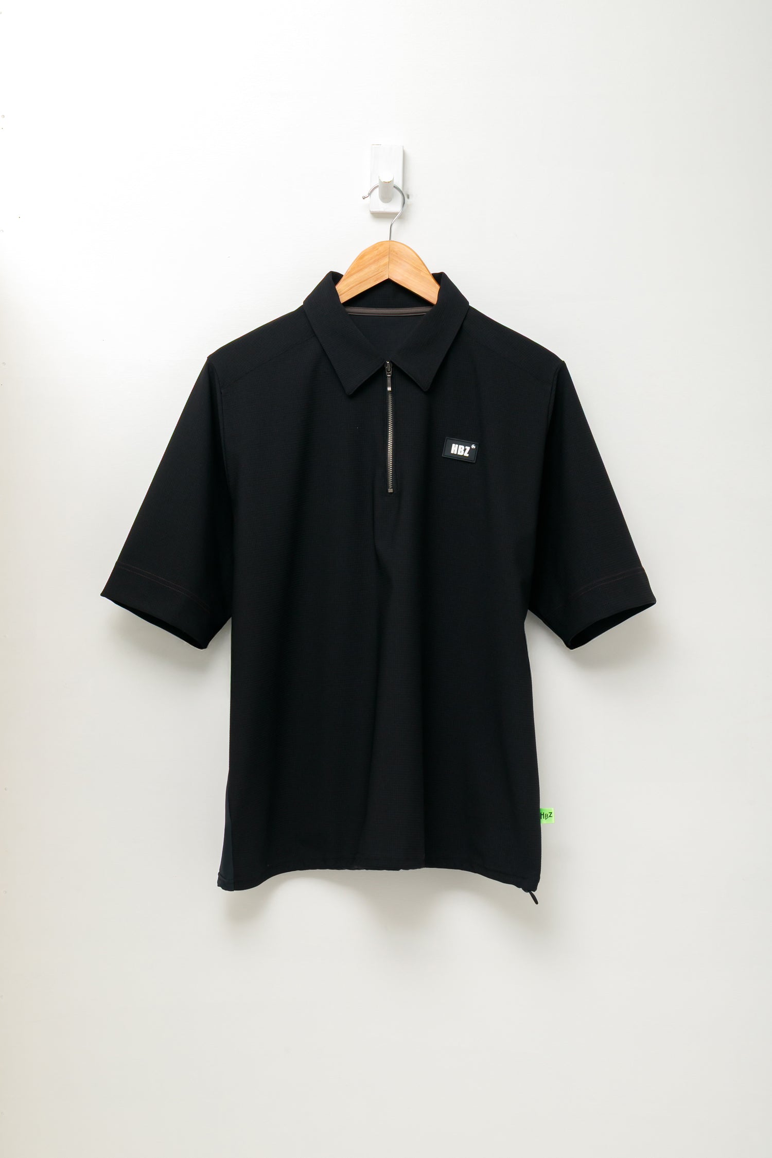 【30%OFF】メッシュオーバーサイズハーフジップ HBES-01-8