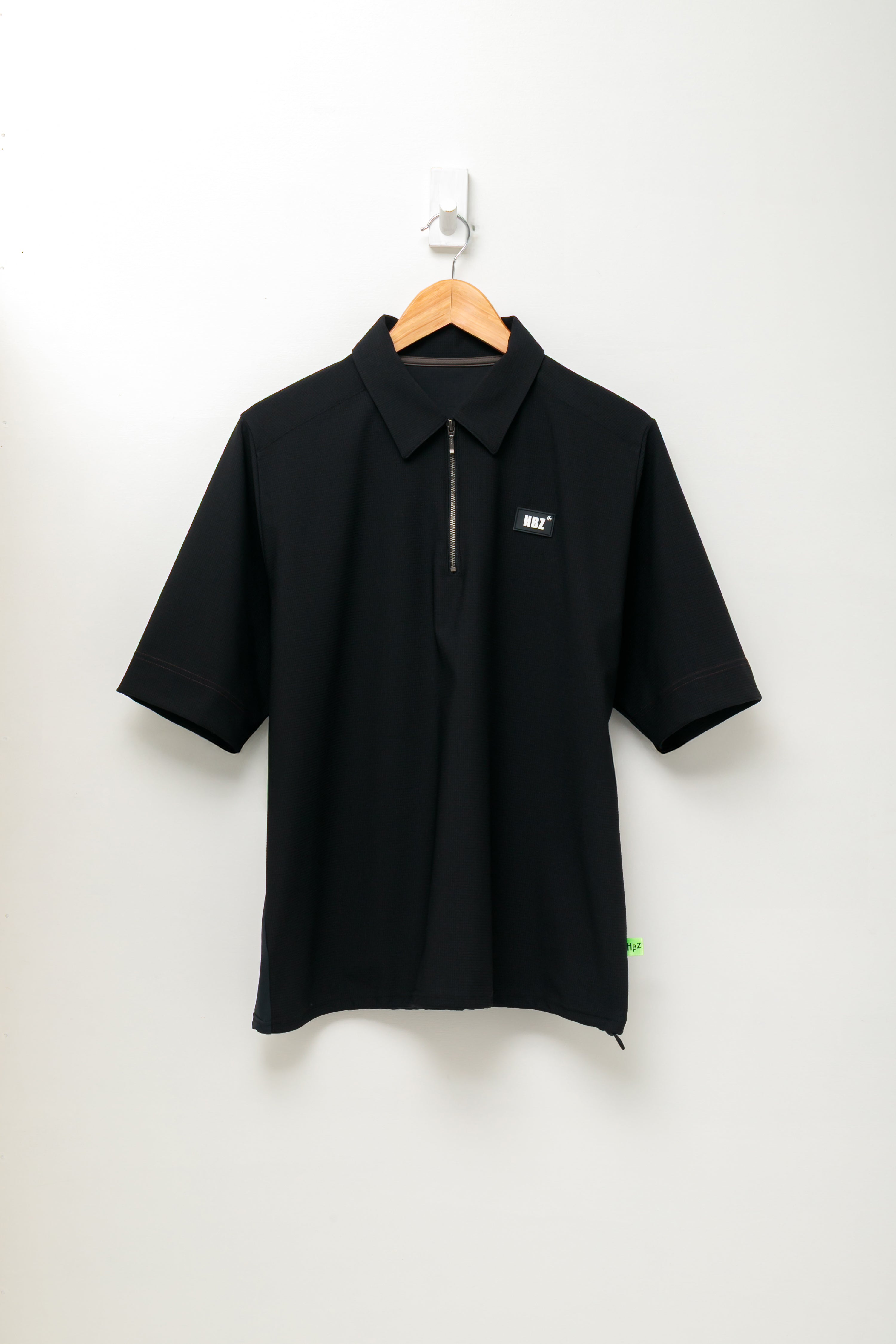 【30%OFF】メッシュオーバーサイズハーフジップ HBES-01-8