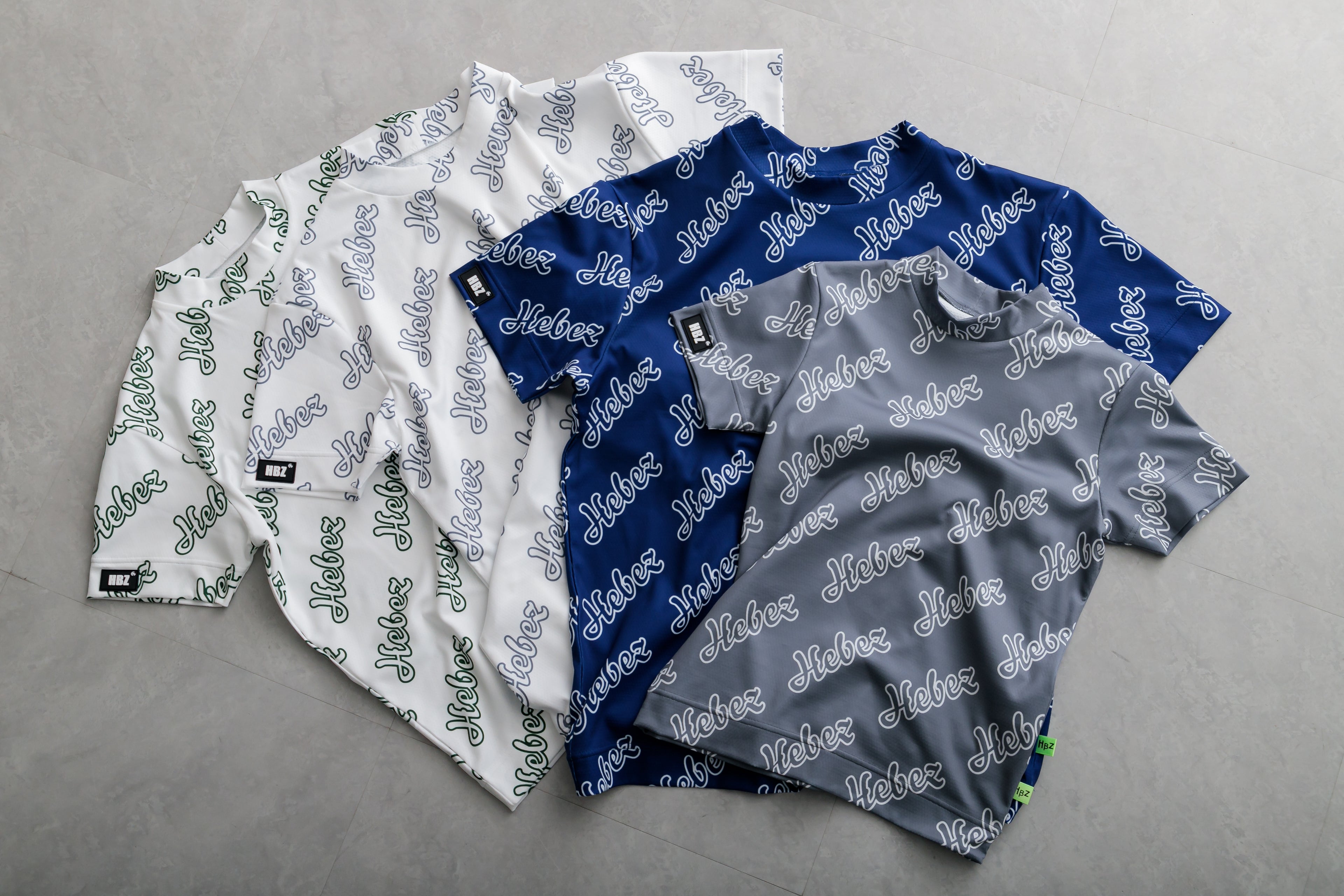 【NEW!】アルパインレイヤー総柄モックネック HBES-04-1