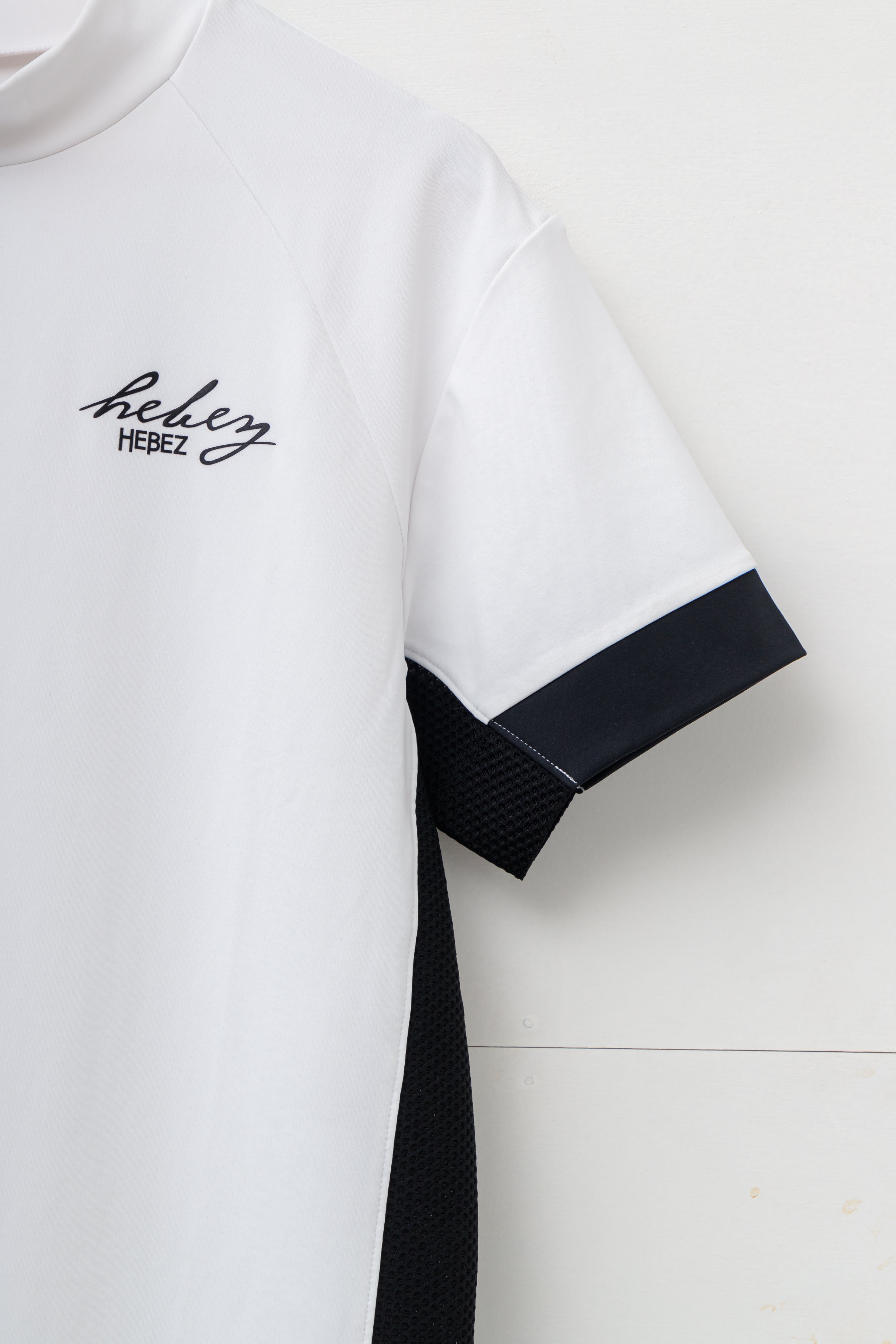 【50%OFF】バックカットプリントメッシュモック