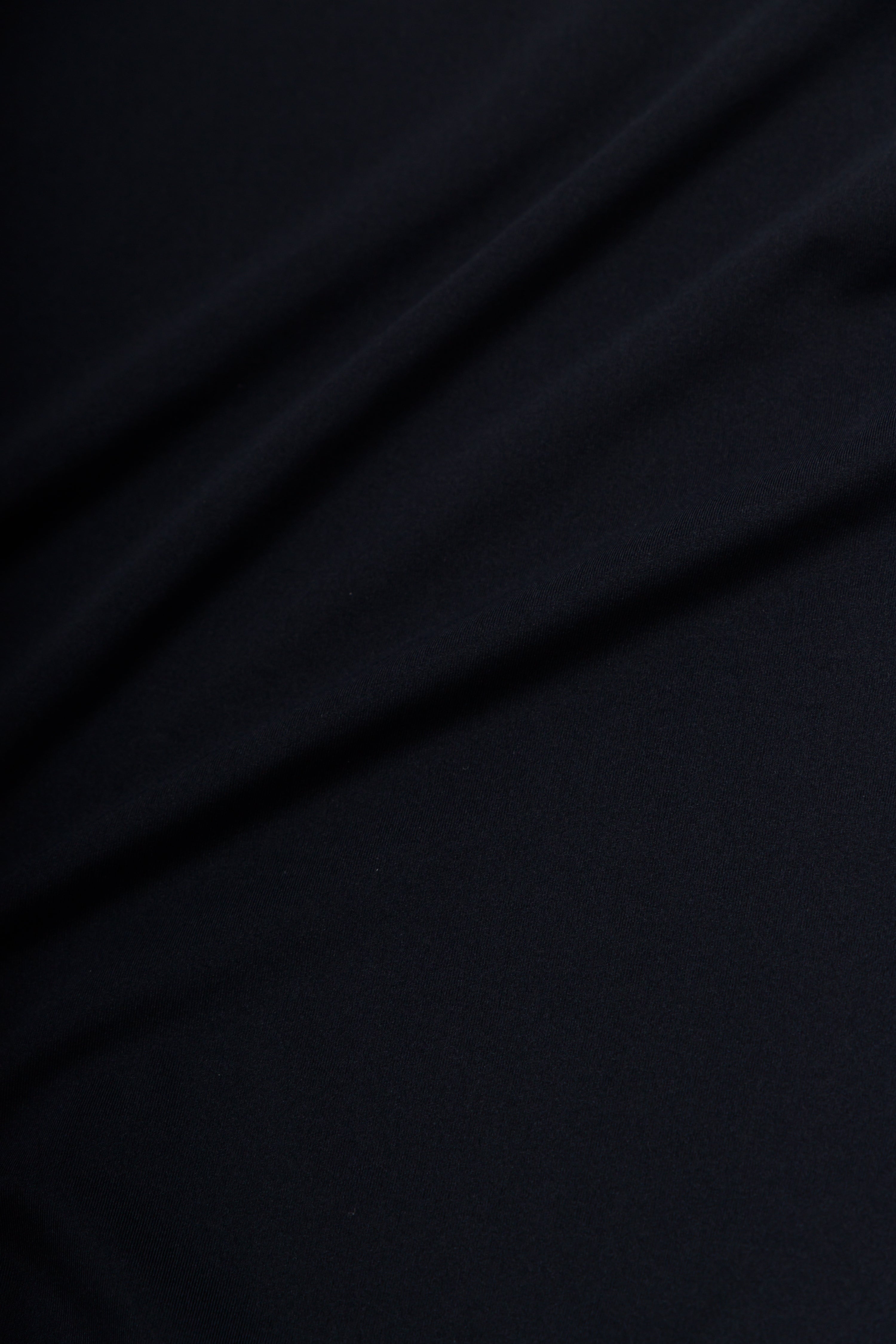 【50%OFF】リブ衿スラッシュバイカラーモック