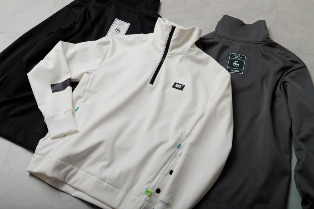 【NEW!】裏フリースJブルゾン HBEA-01-4