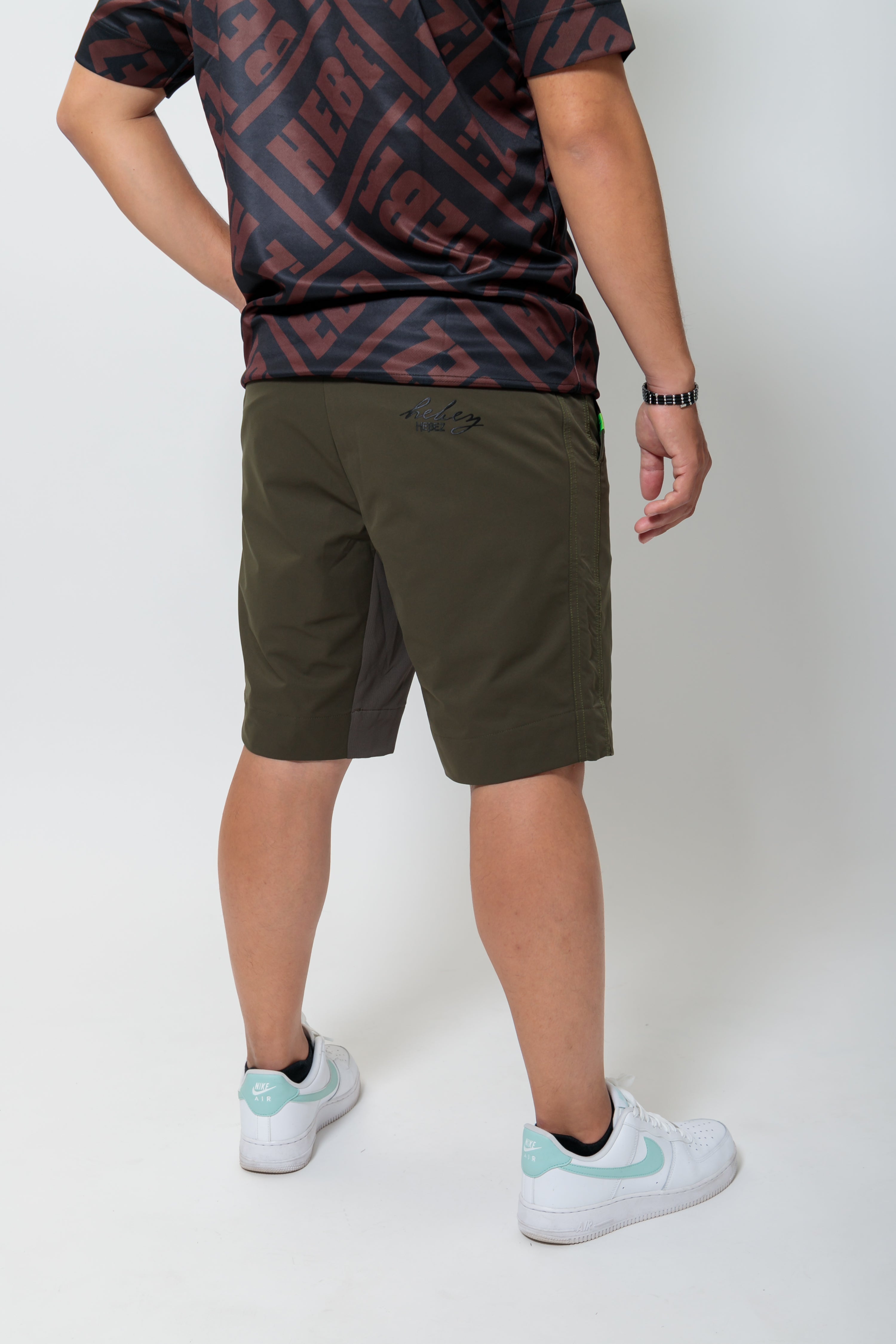 【50%OFF】メッシュ切り替えショートパンツ