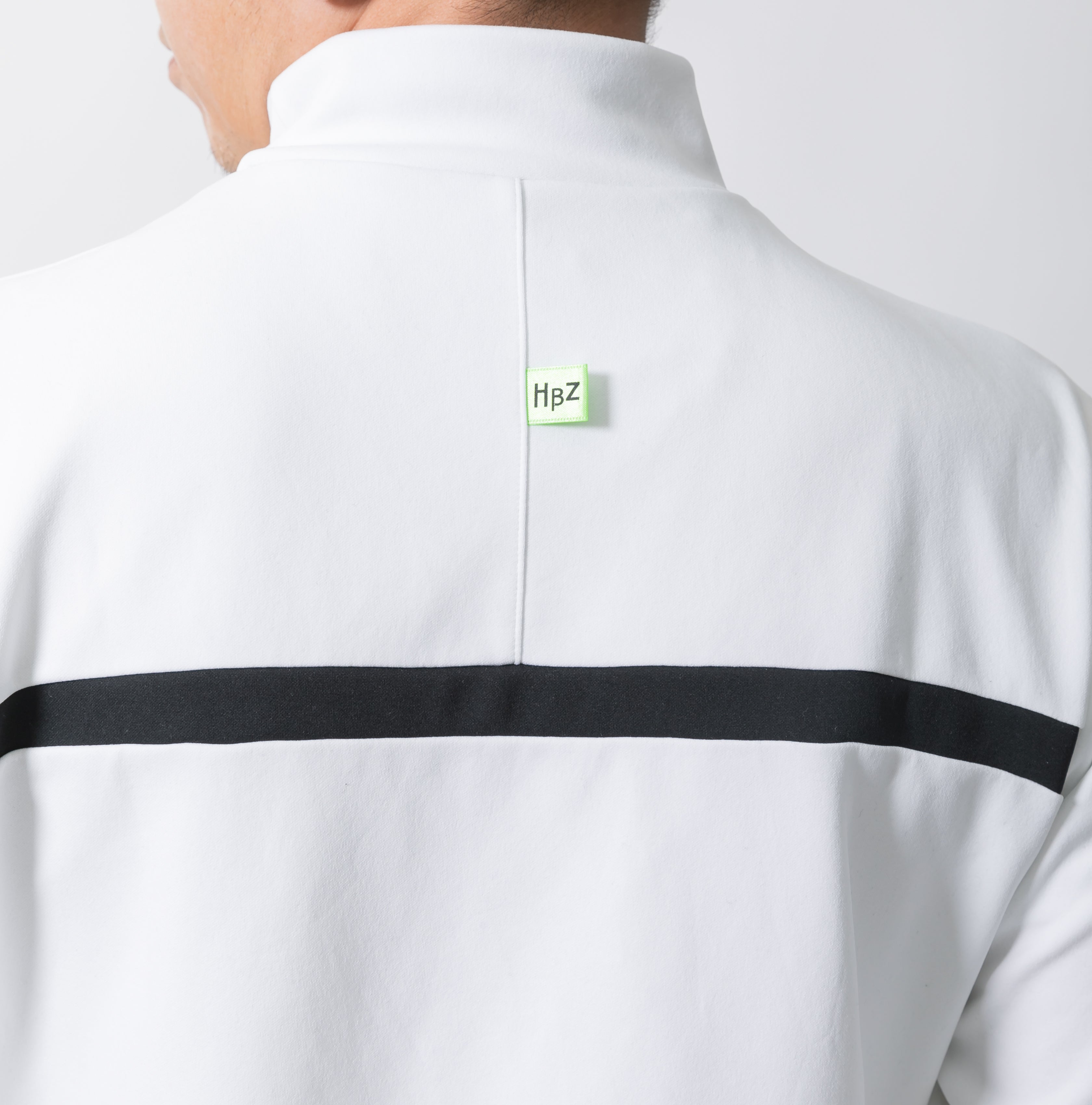 【50%OFF】ラインロングスリーブモック