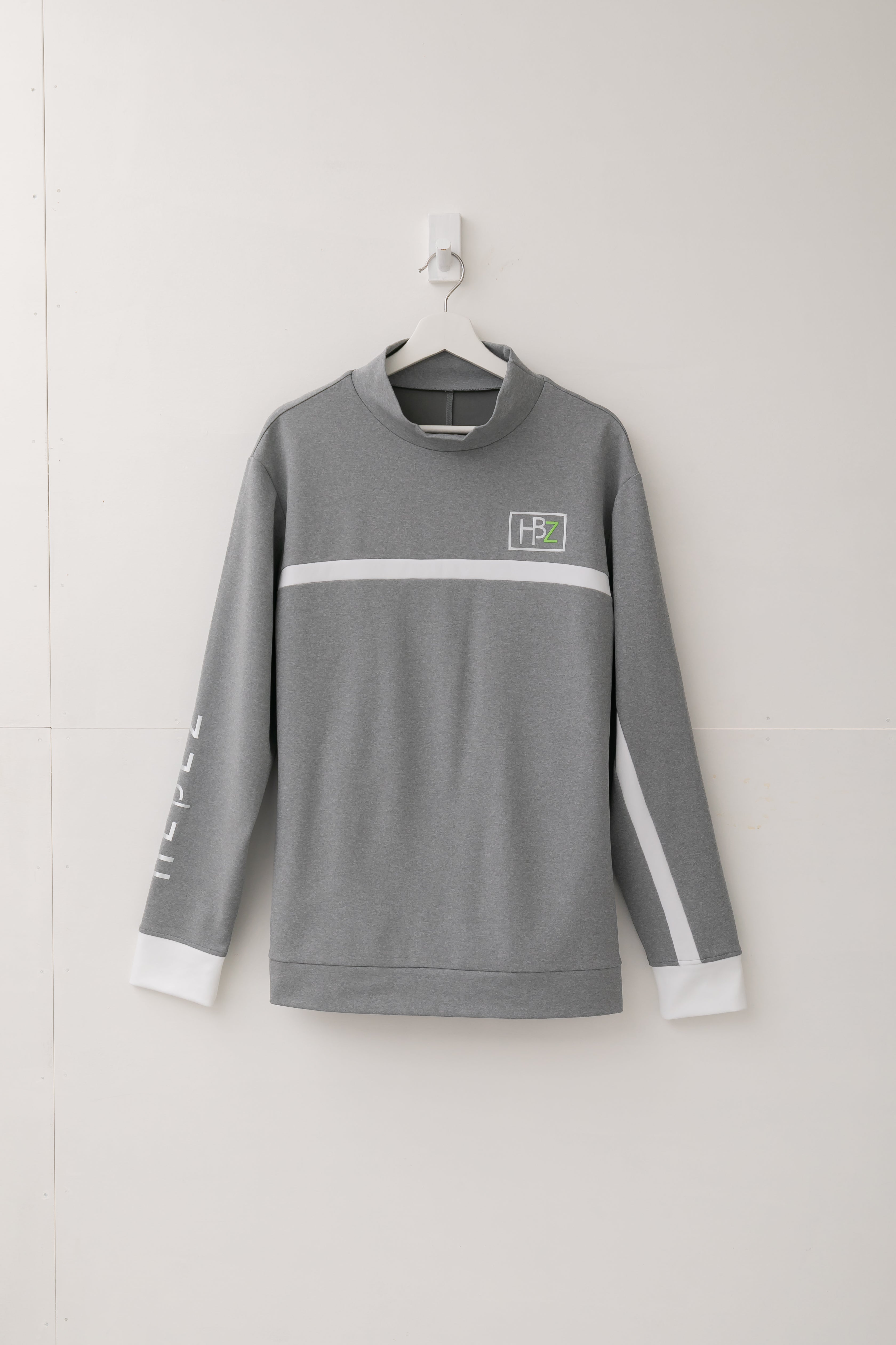 【50%OFF】ラインロングスリーブモック