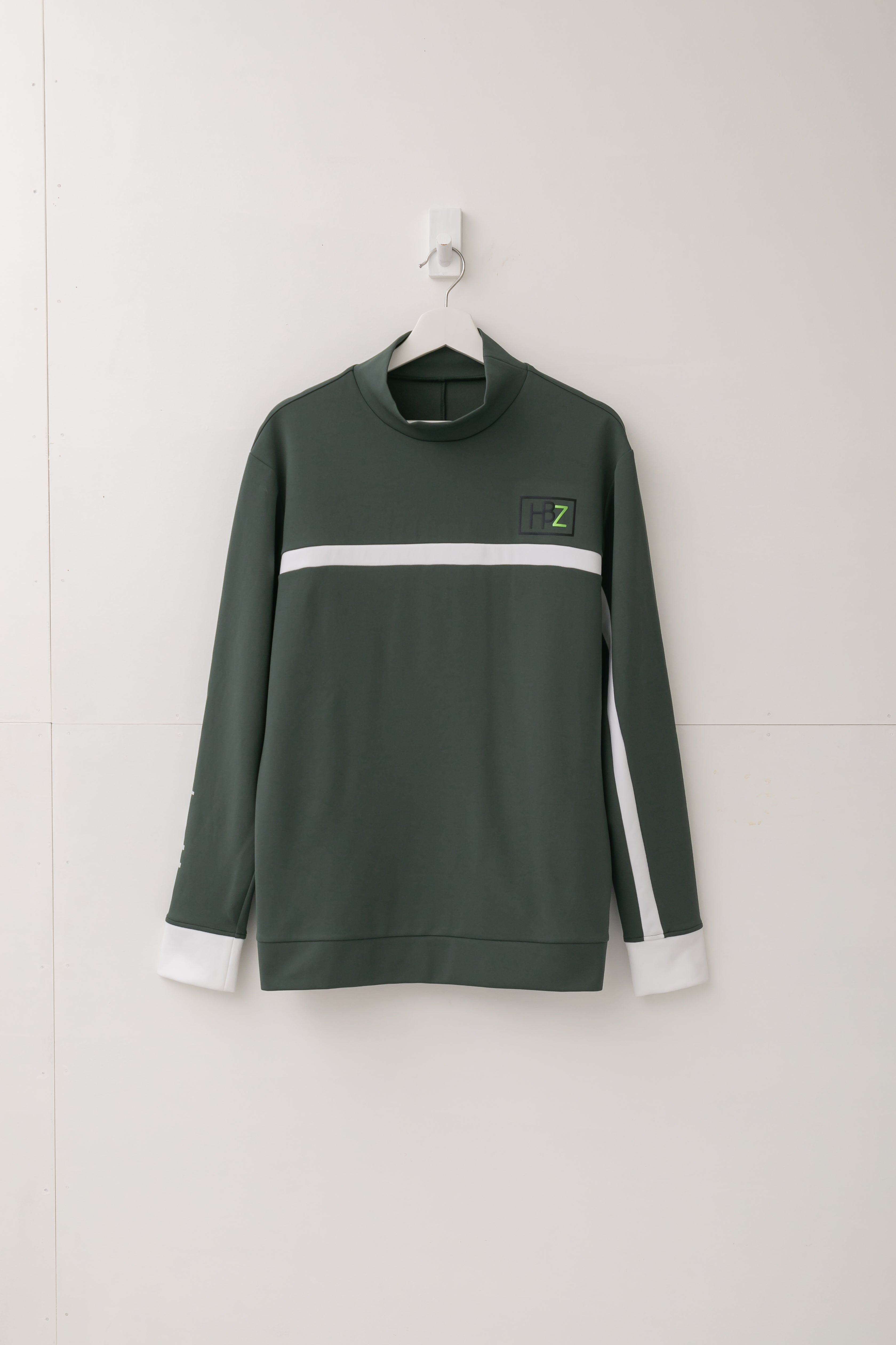 【50%OFF】ラインロングスリーブモック