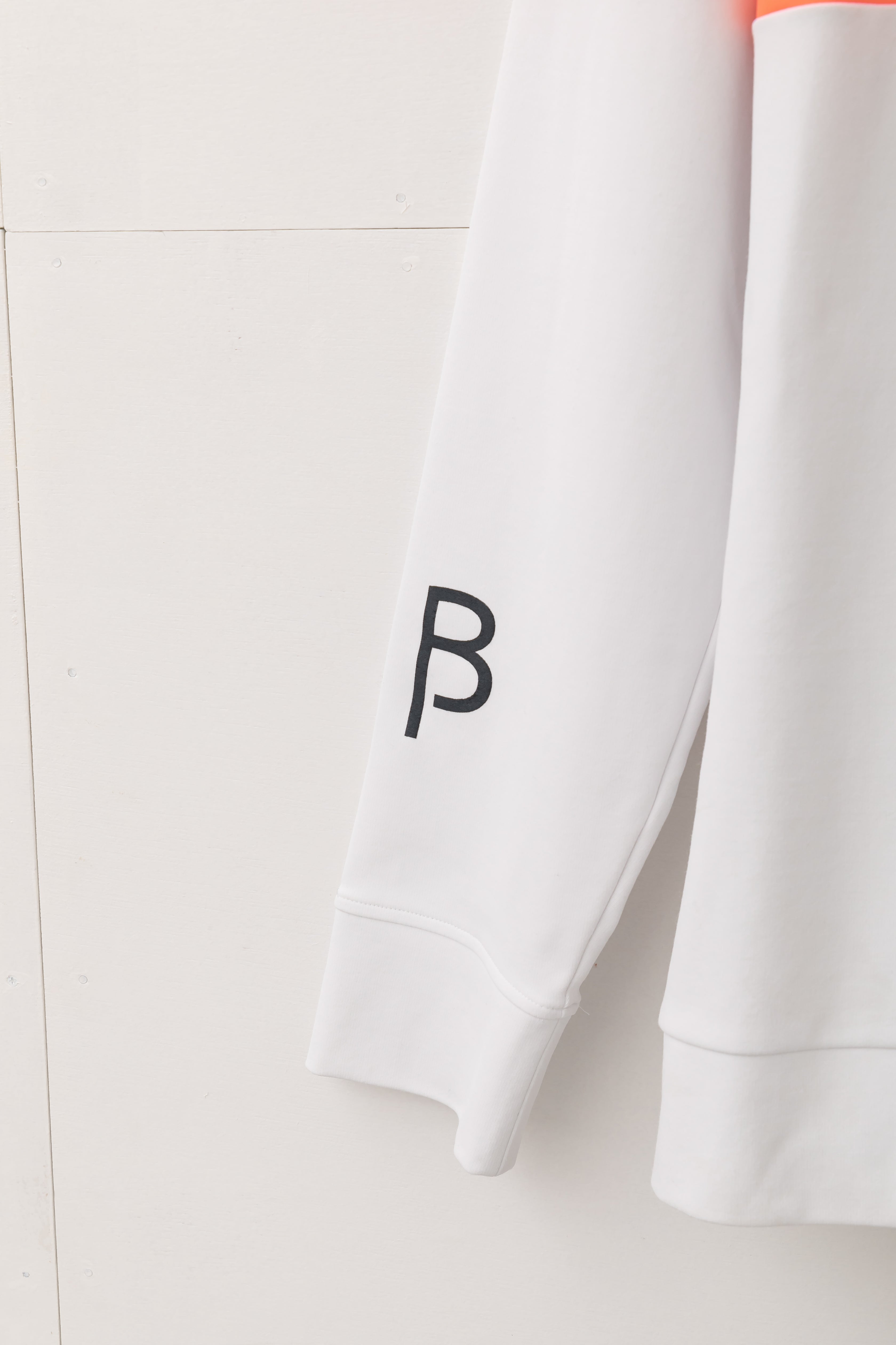 【50%OFF】裏フリースワイドラインロングスリーブモック