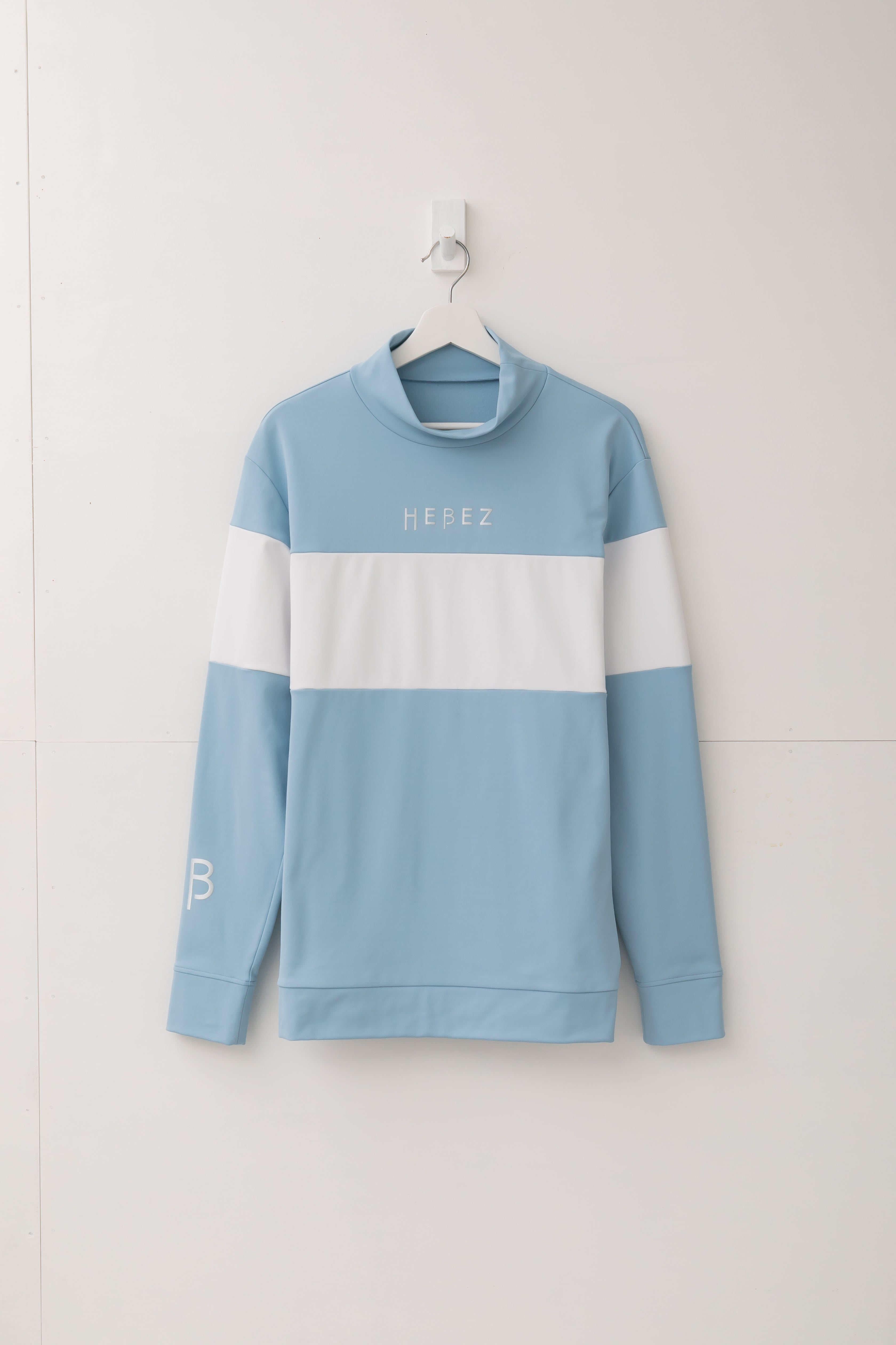 【50%OFF】裏フリースワイドラインロングスリーブモック