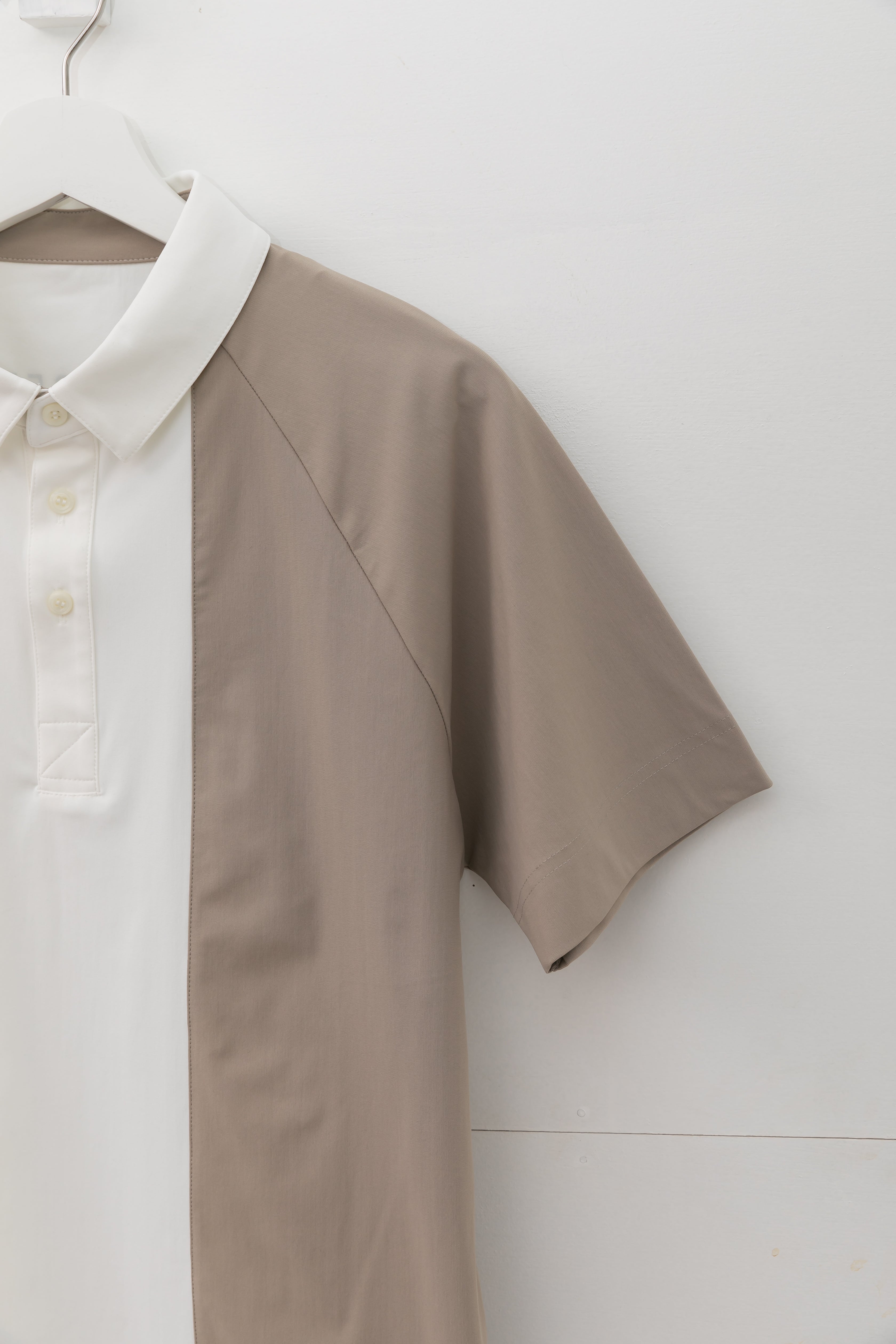 【50%OFF】ハイストレッチ配色ポロシャツ