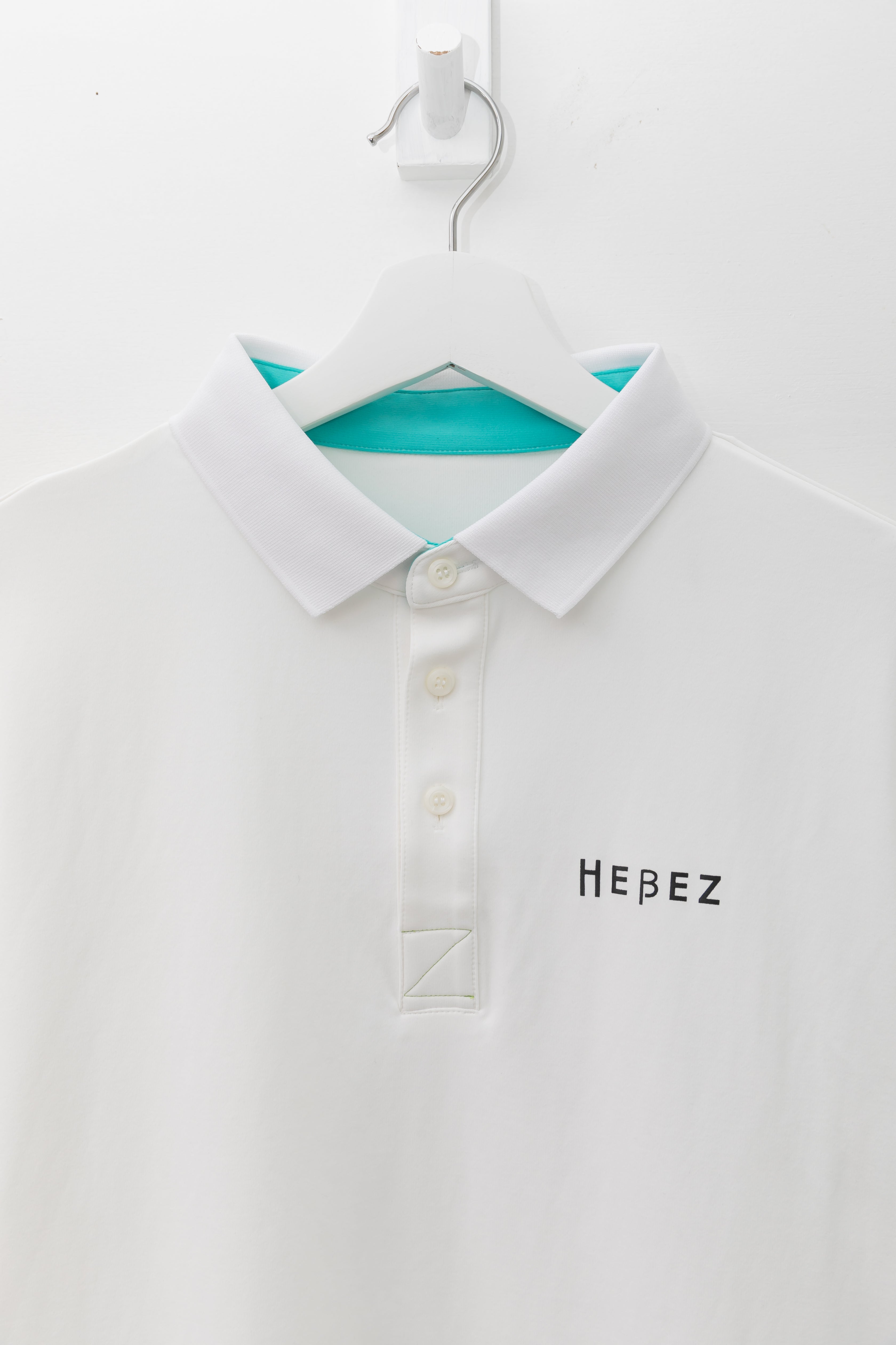 【50%OFF】カラーリングネックポロシャツ