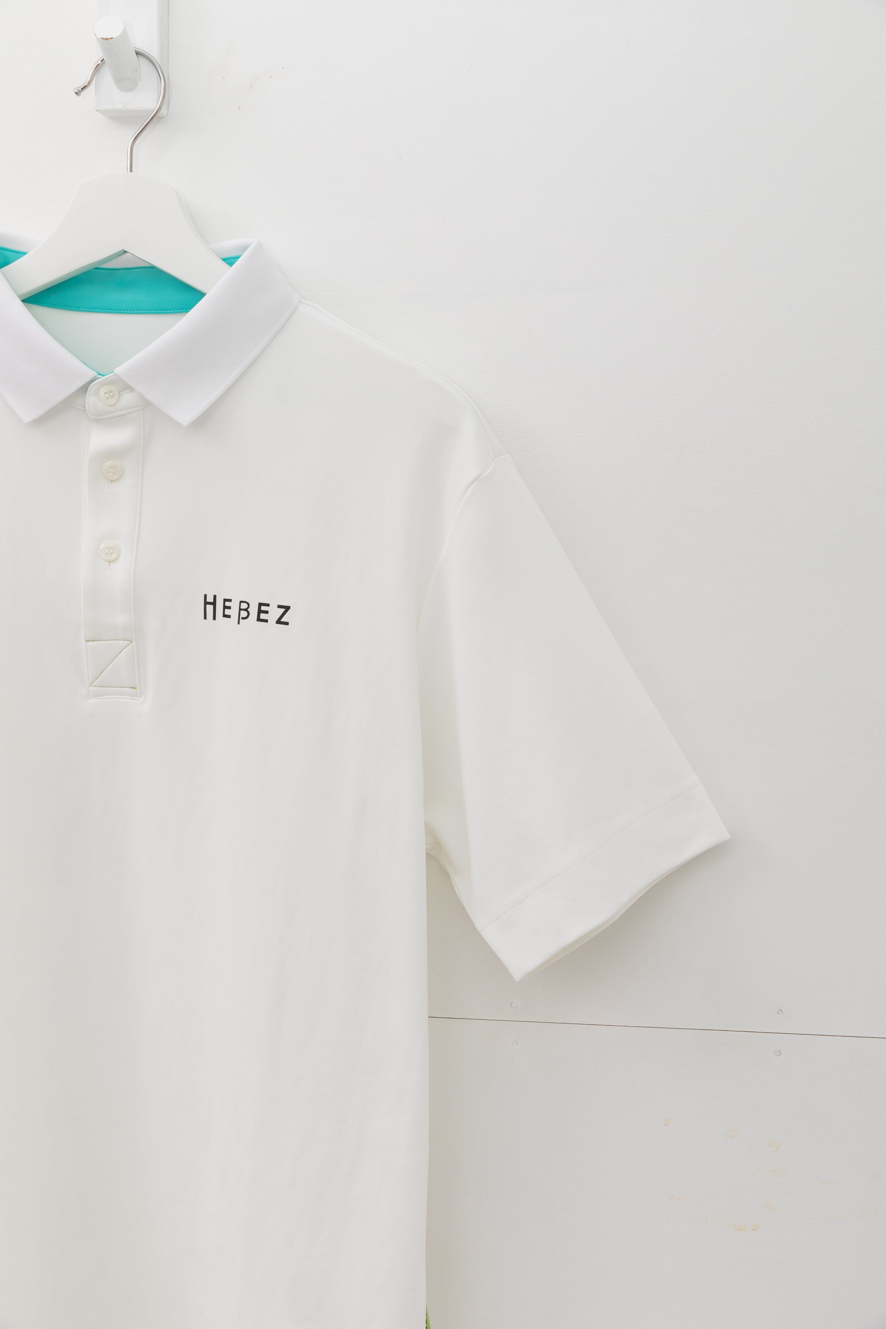 【50%OFF】カラーリングネックポロシャツ