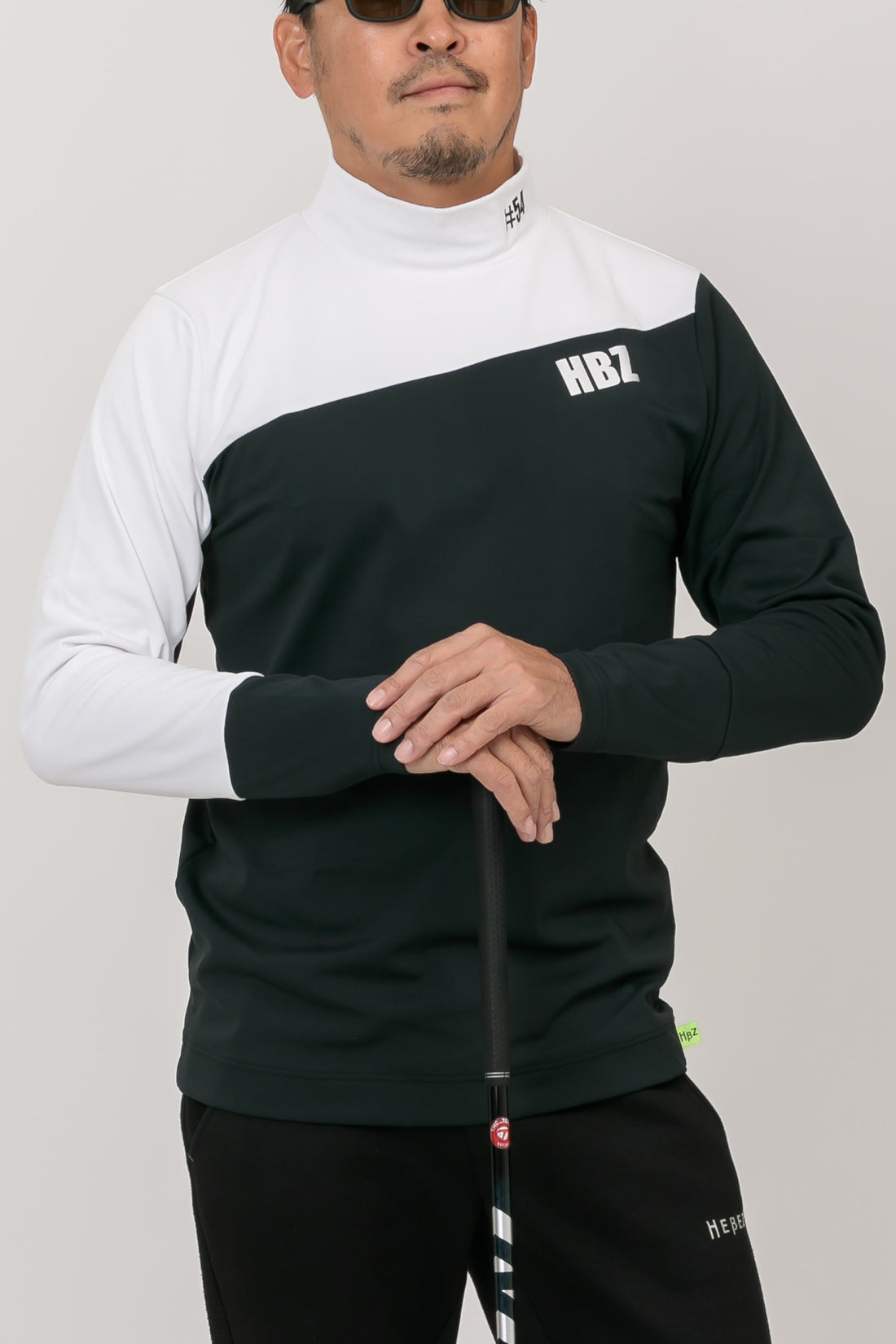 【50%OFF】ショルダーブロッキングバイカラーモック HBCA-12-1