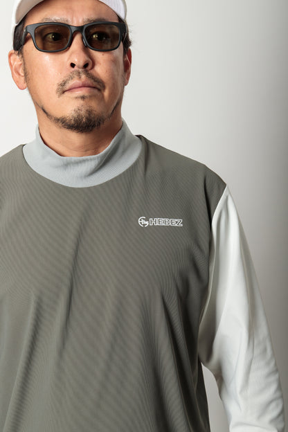 【NEW！】バイカラーフルダルモックネック HBEA-07-1