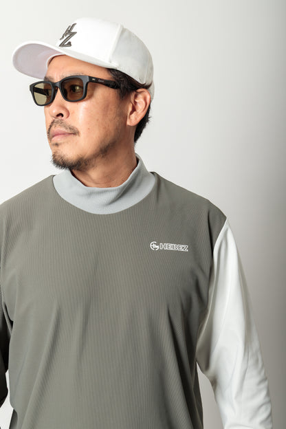 【NEW！】バイカラーフルダルモックネック HBEA-07-1