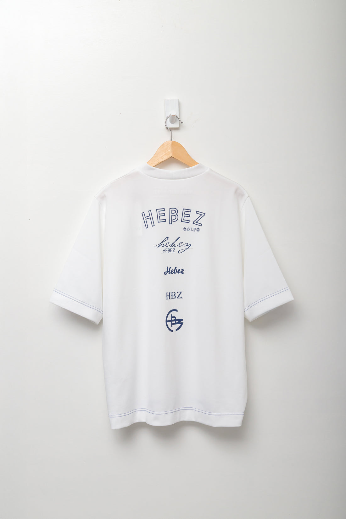 【30%OFF】バックロゴプリントモックネック HBES-08-1